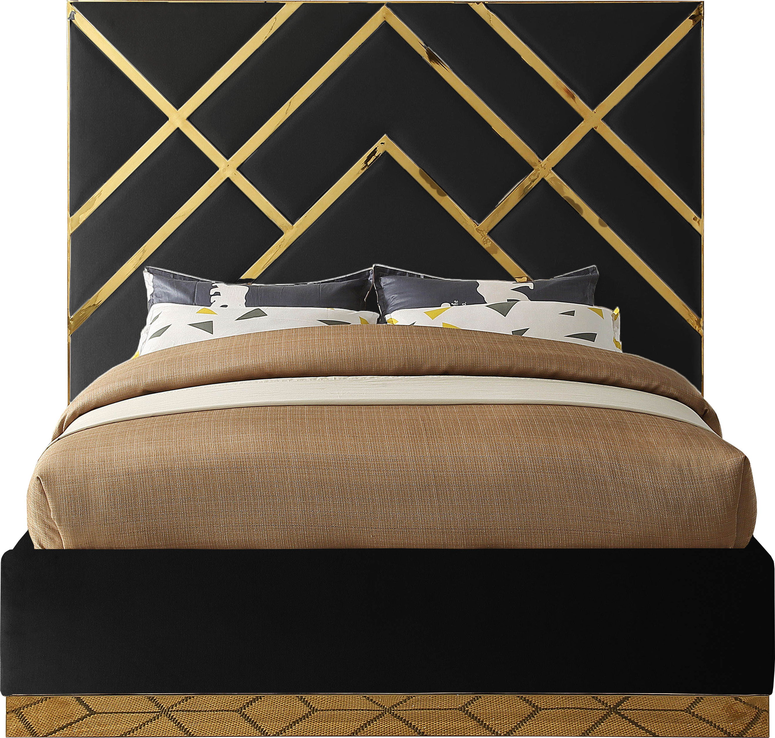 Vector - King Bed - Black
