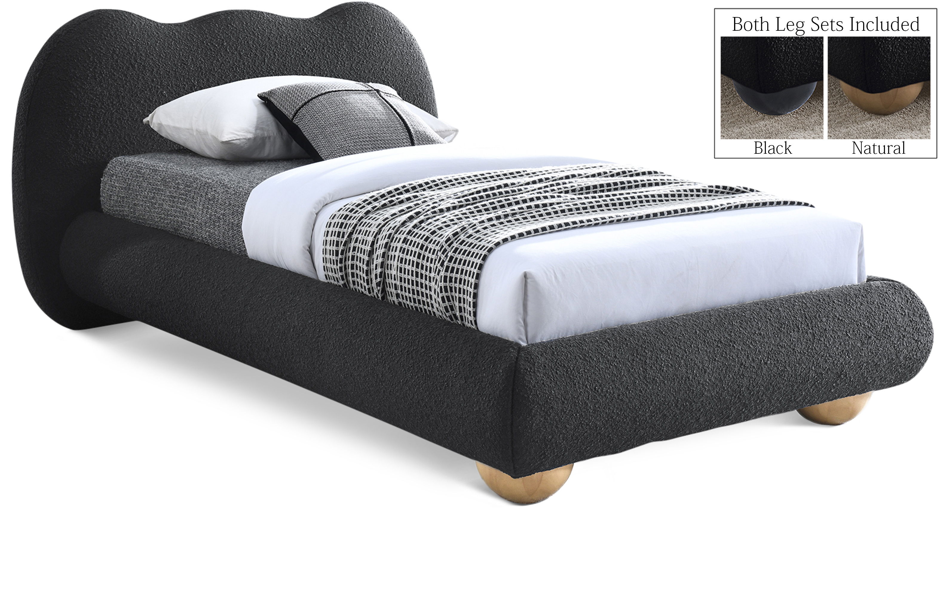 Hyde - Twin Bed - Black
