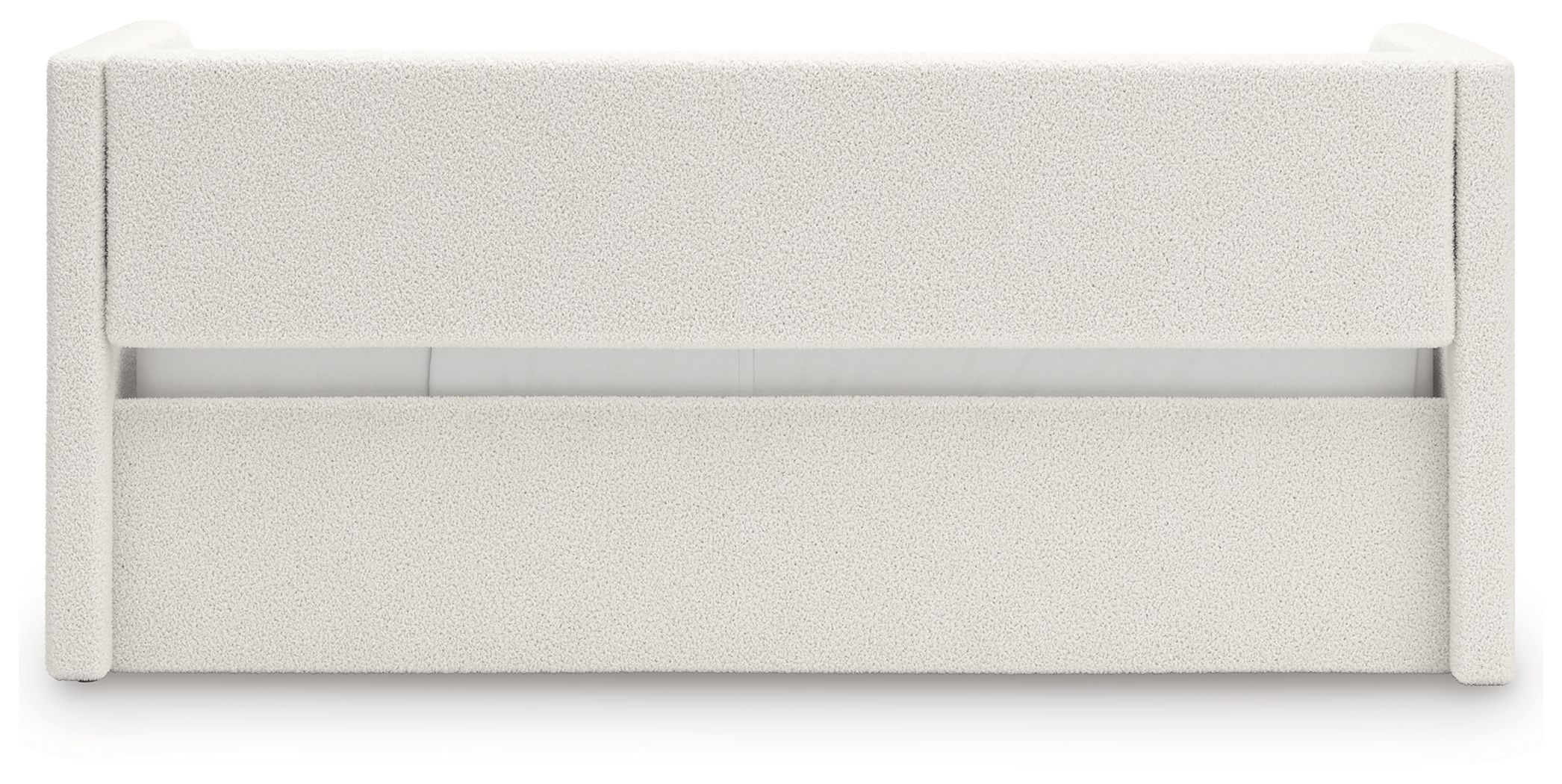 Ashley Furniture Arloster - Twin Upholstered Day Bed - Tan / White - Image 7