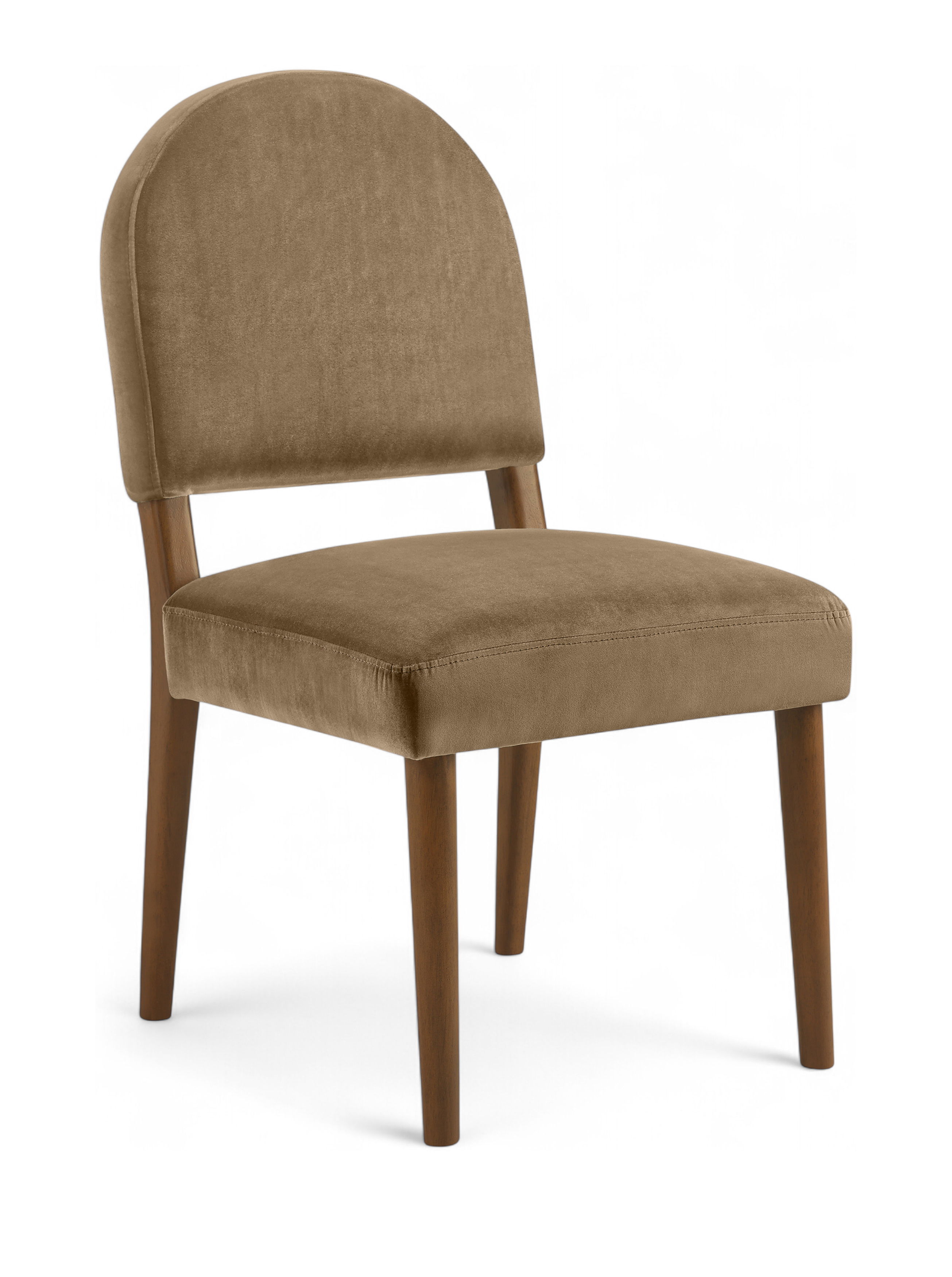 Varinelle - Velvet Upholstered Dining Chair (Set of 2) - Beige