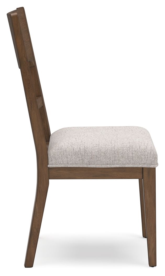 Ashley Furniture Cabalynn - 6 Pc. - Dining Room Table, 4 Side Chairs, Bench - Oatmeal / Light Brown - Image 7