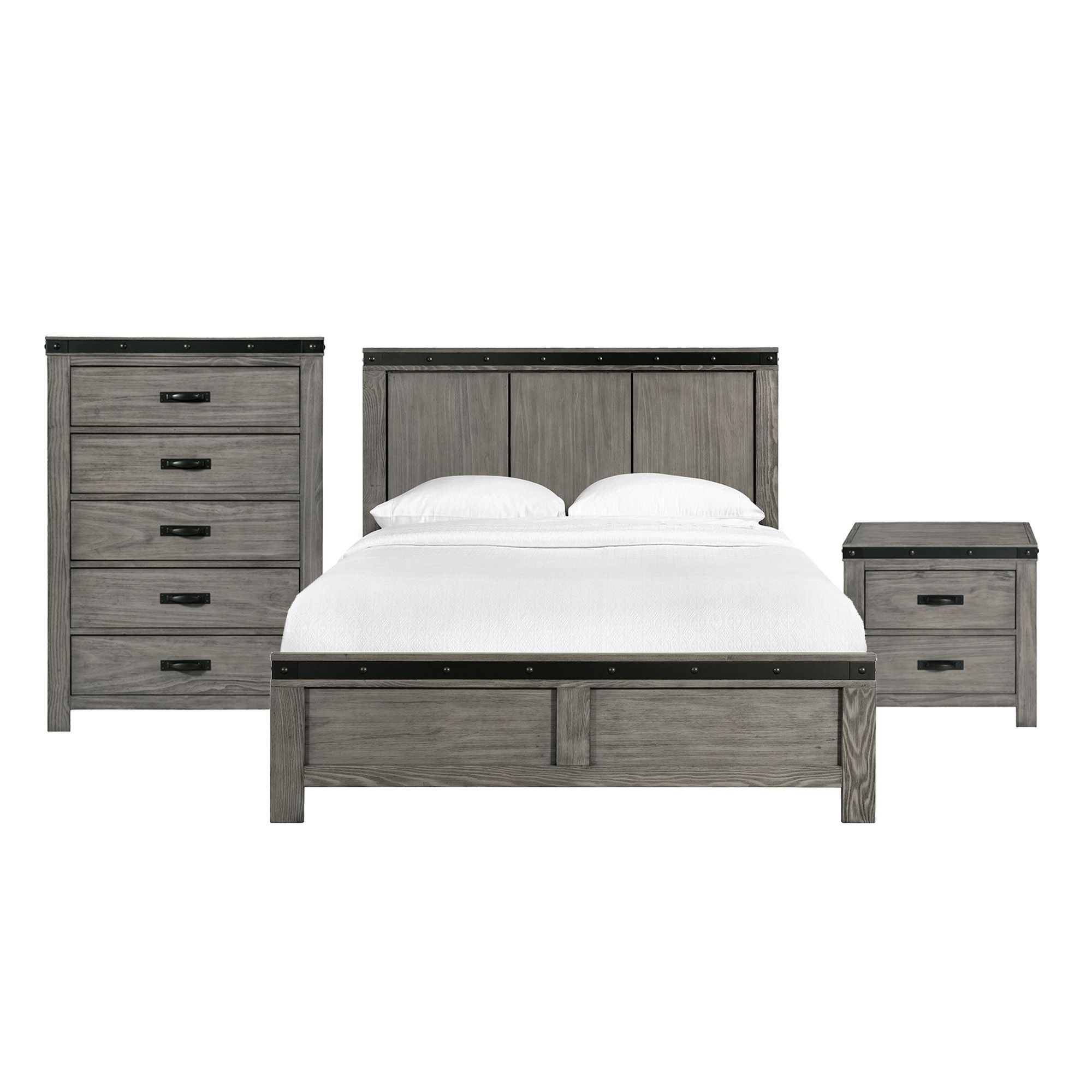 Queen · 3 Pc · Bedroom Set
