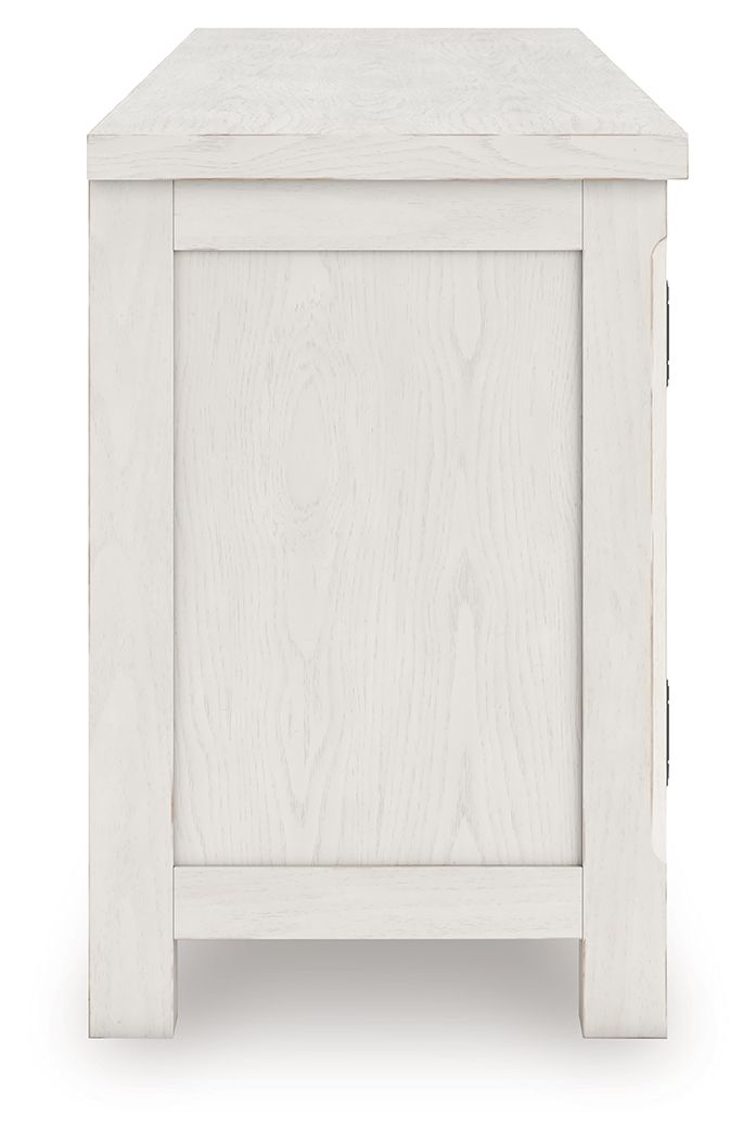 Ashley Furniture Robbinsdale - Extra Large TV Stand - Antique White - Image 5