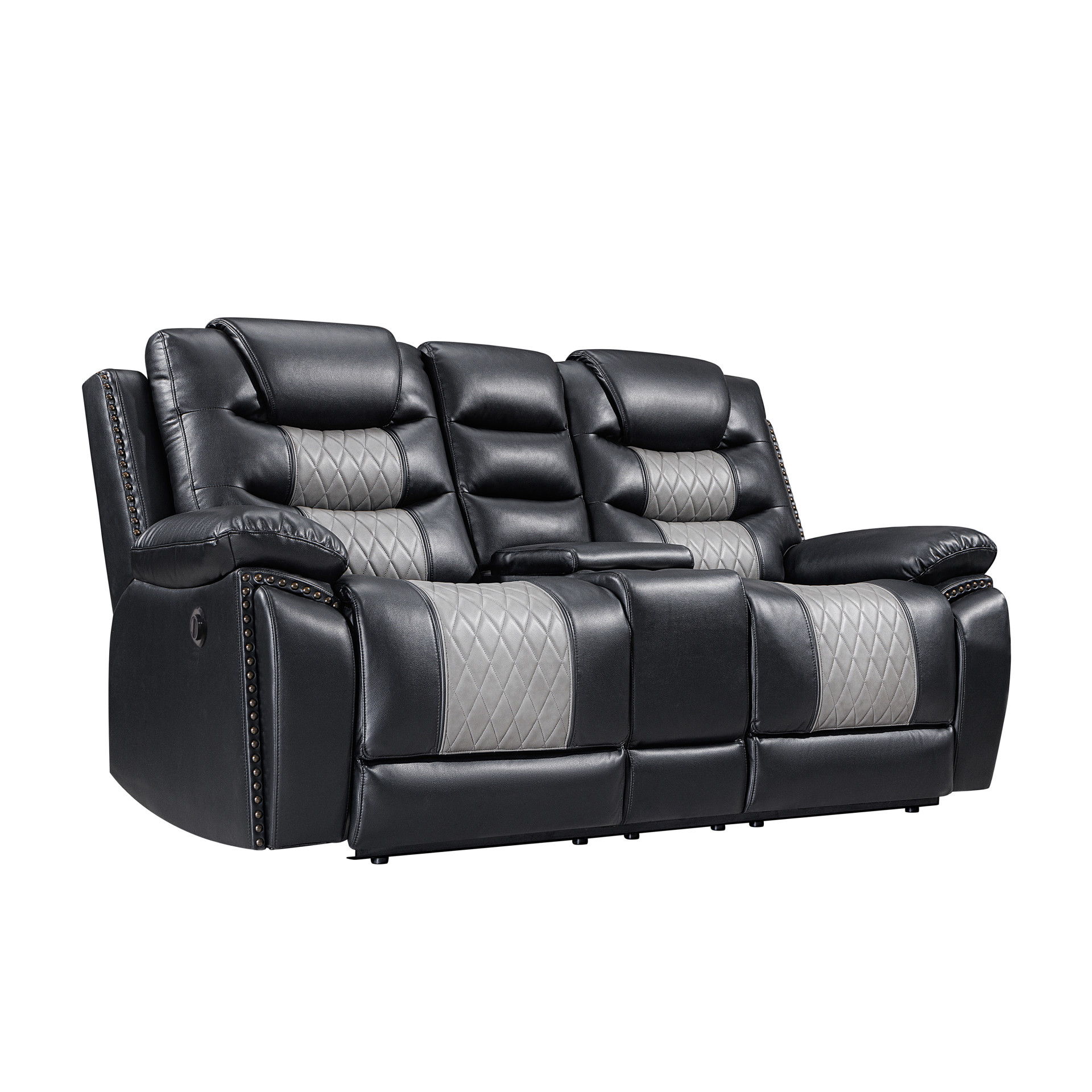 Console Loveseat With Power Footrest
