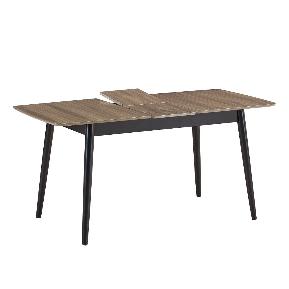 Lanae - Dining Table - Natural & Black, black
