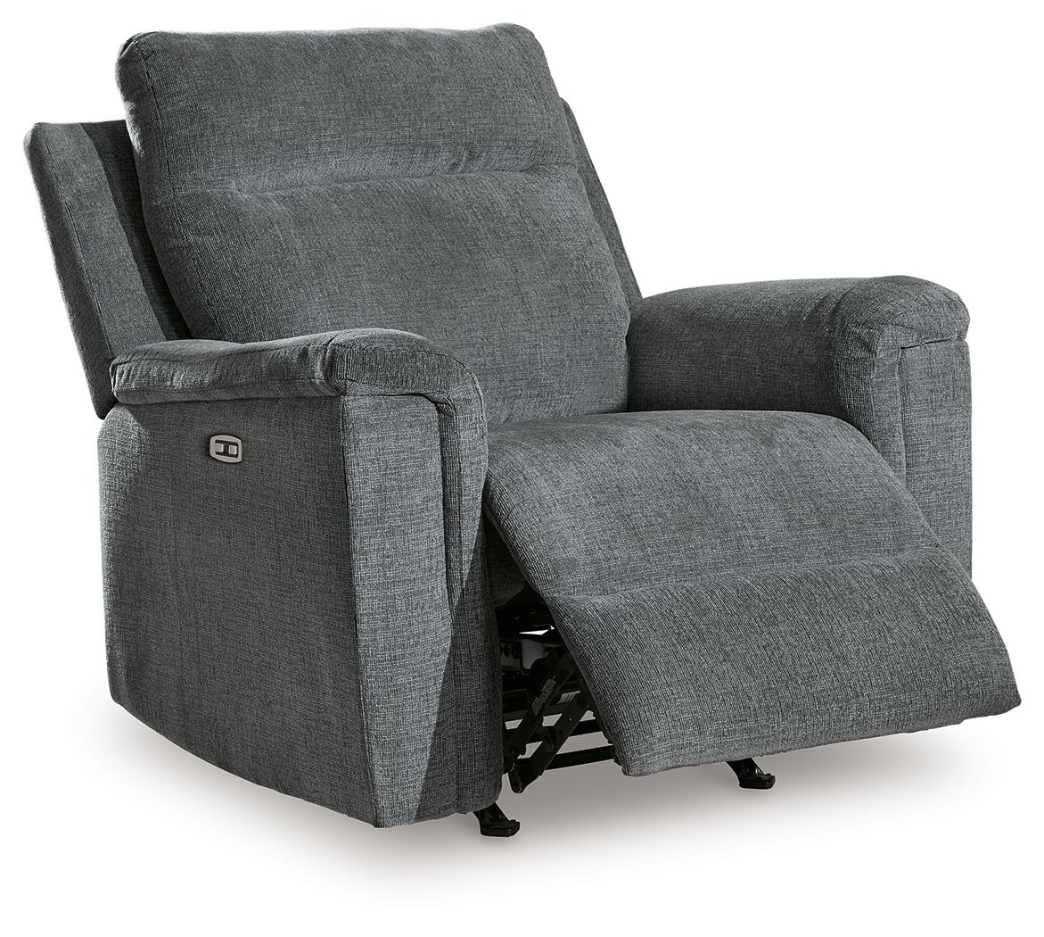 Ashley Furniture Barnsana - Power Rocker Recliner - Gravel - Image 3