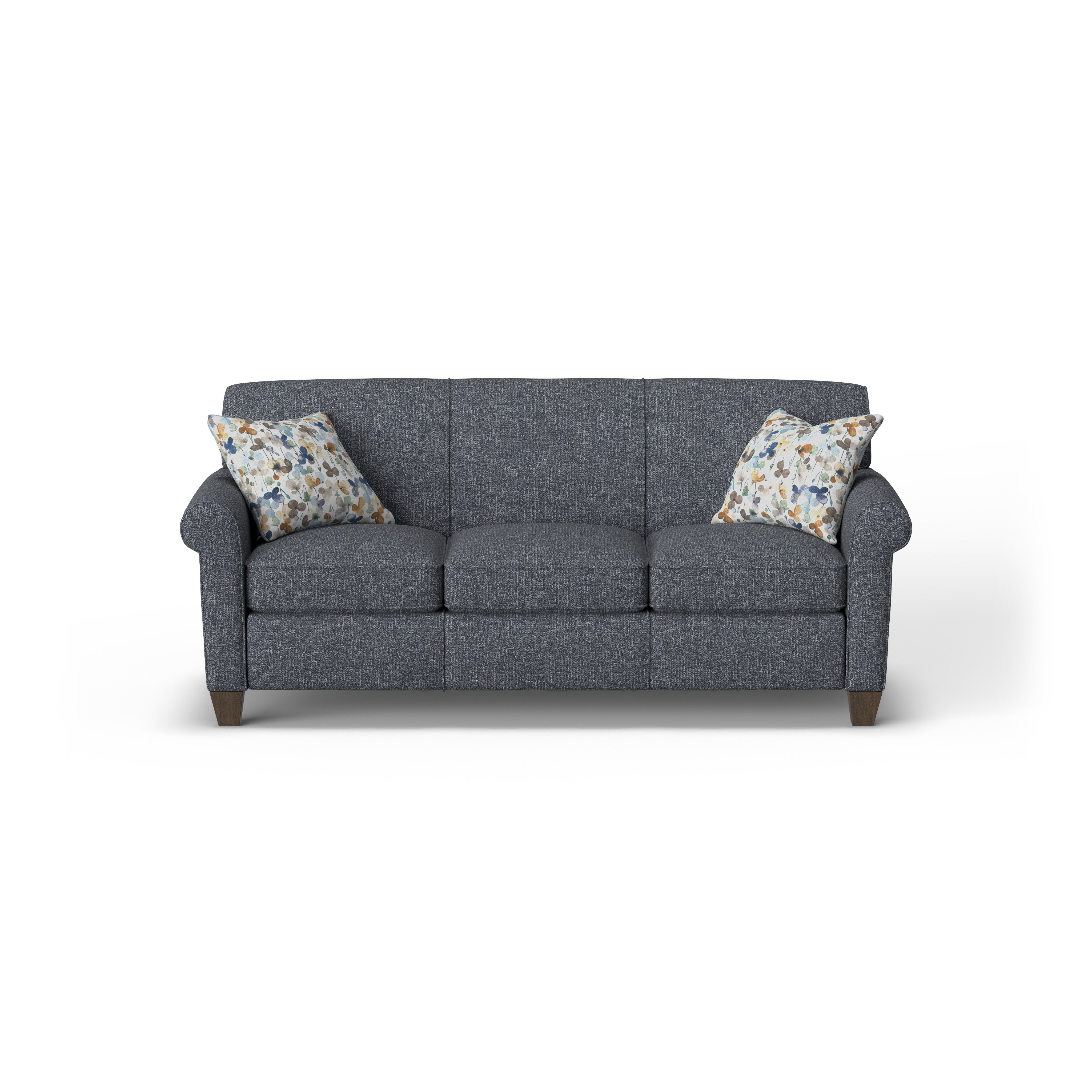 Dana - Fabric Sofa, dark gray, view 7