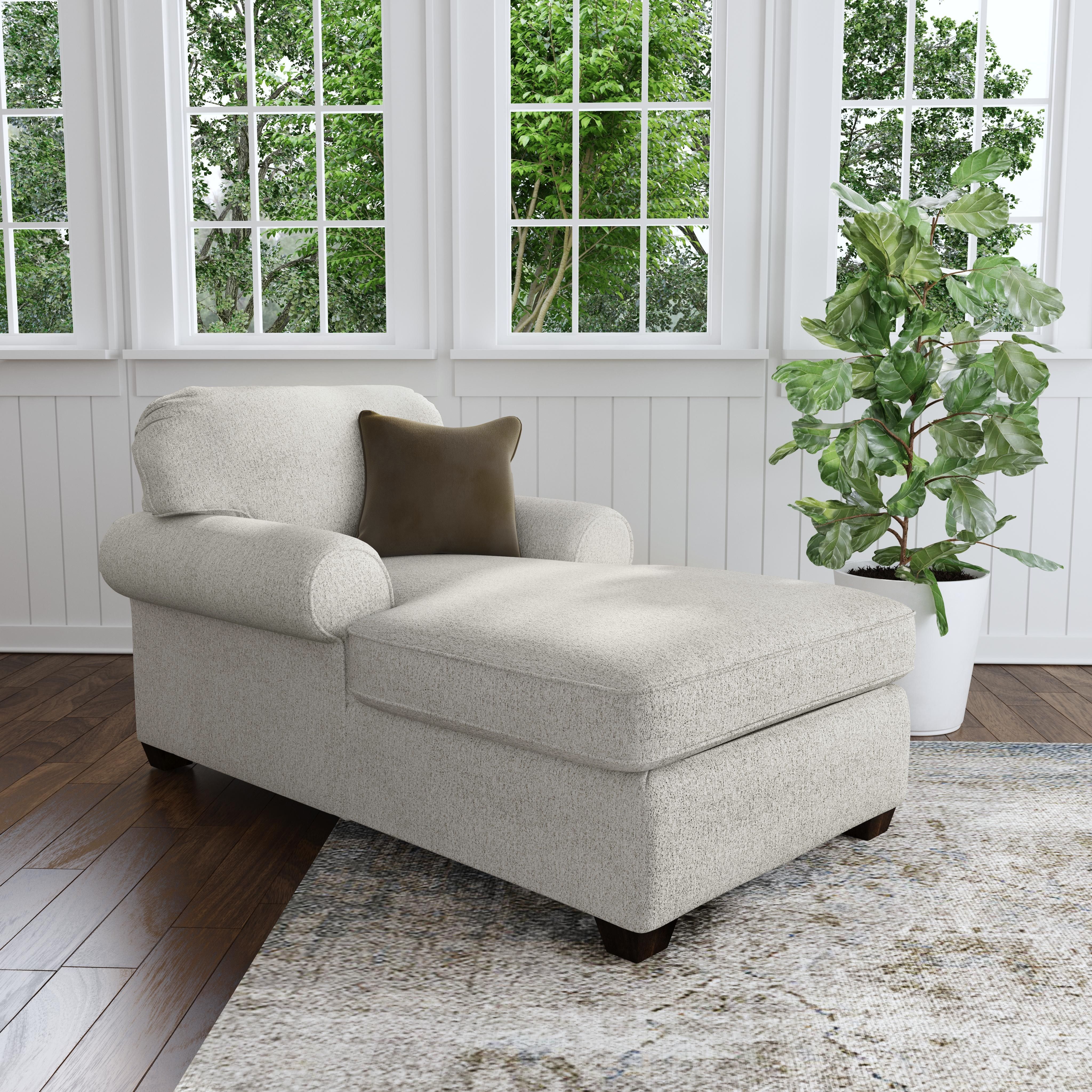 Thornton - Fabric Chaise Lounge, blue, view 7