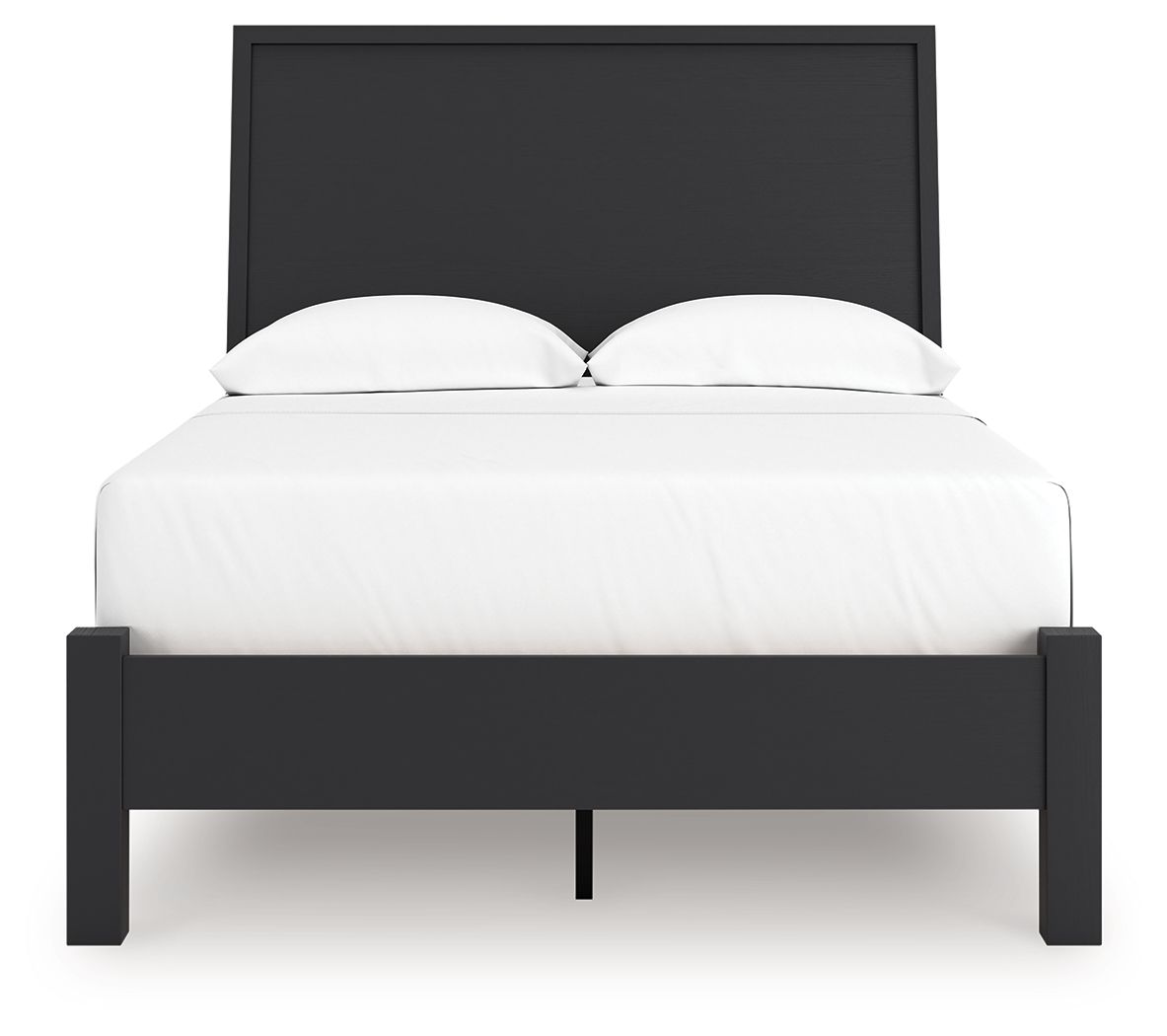 Ashley Furniture Danziar - Full Panel Bed With Low Footboard - Black - Image 4