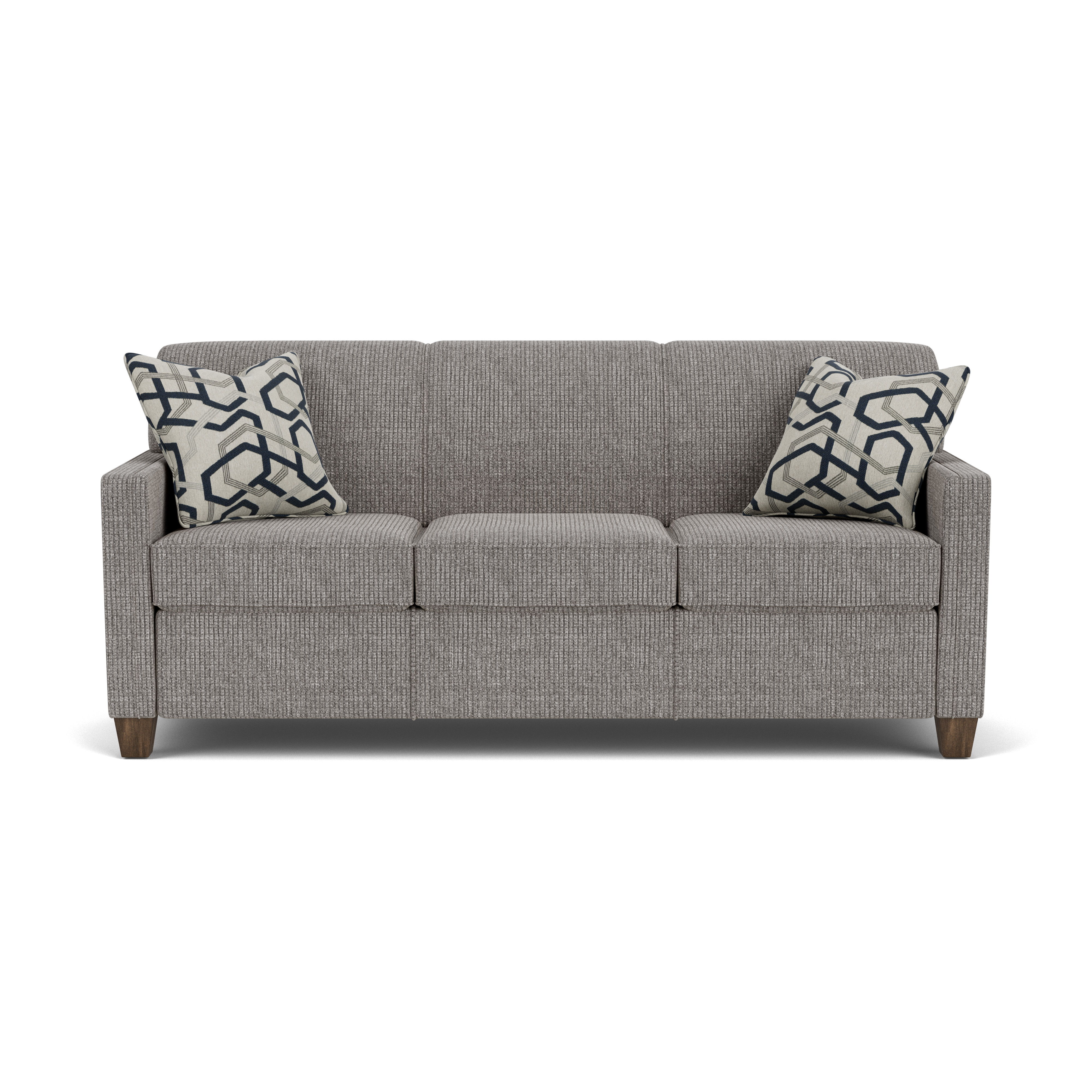 Nora - Fabric Sofa, light brown, view 7