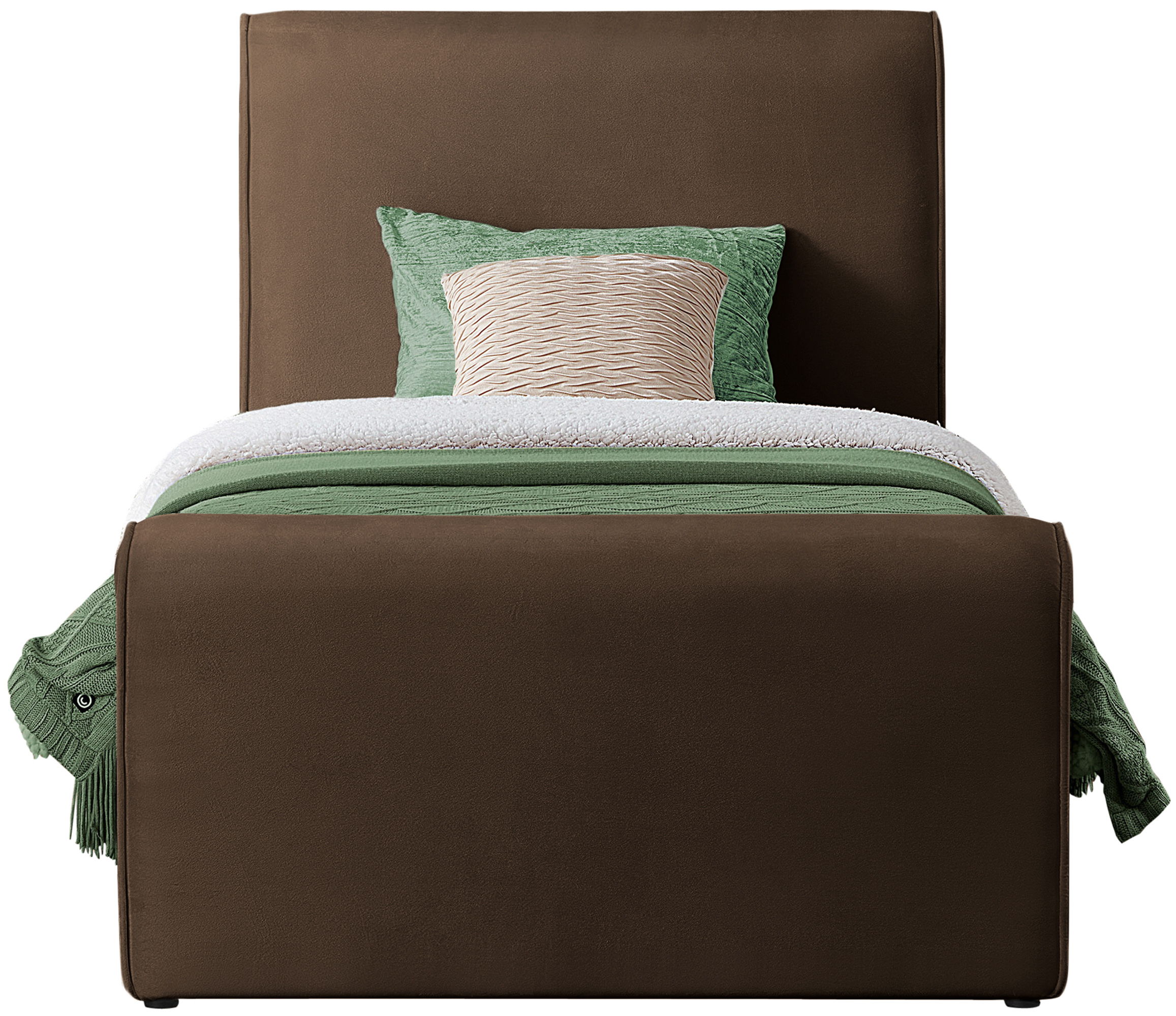 Sloan - Twin Bed - Brown