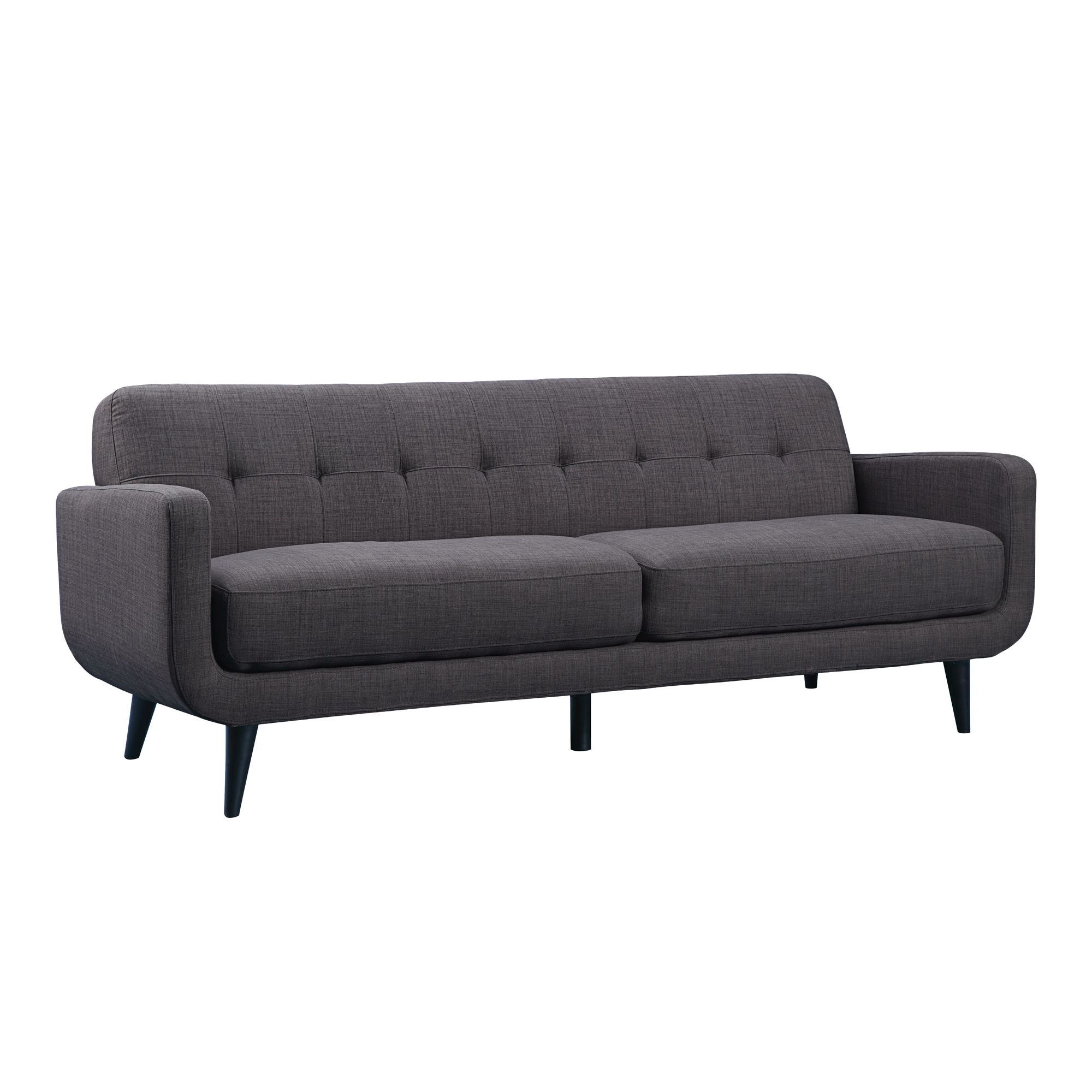 Hadley - 4480 KD Sofa Heirloom With No Pillows - Charcoal