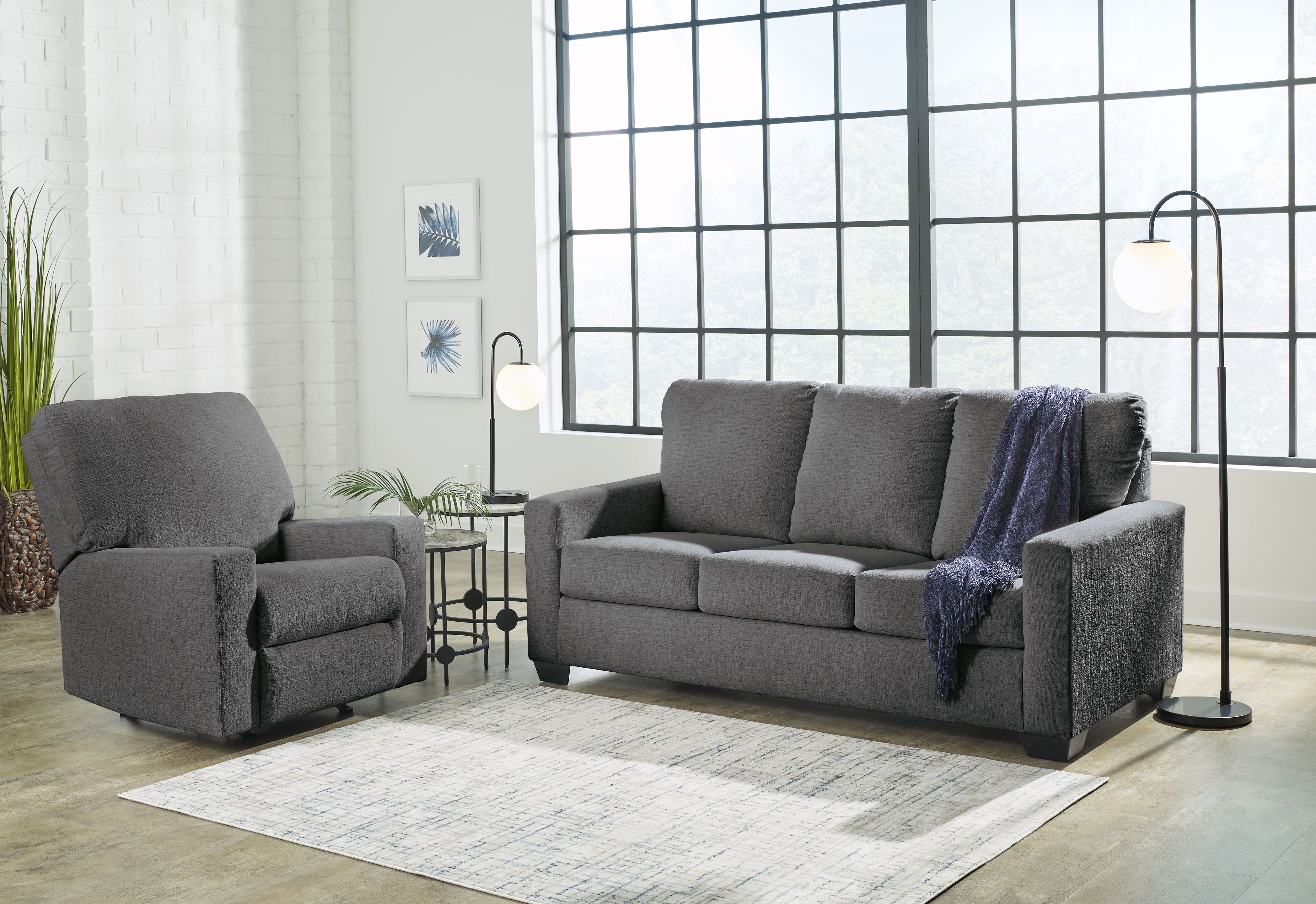 Full · 2 Pc · Full Sofa Sleeper, Rocker Recliner
