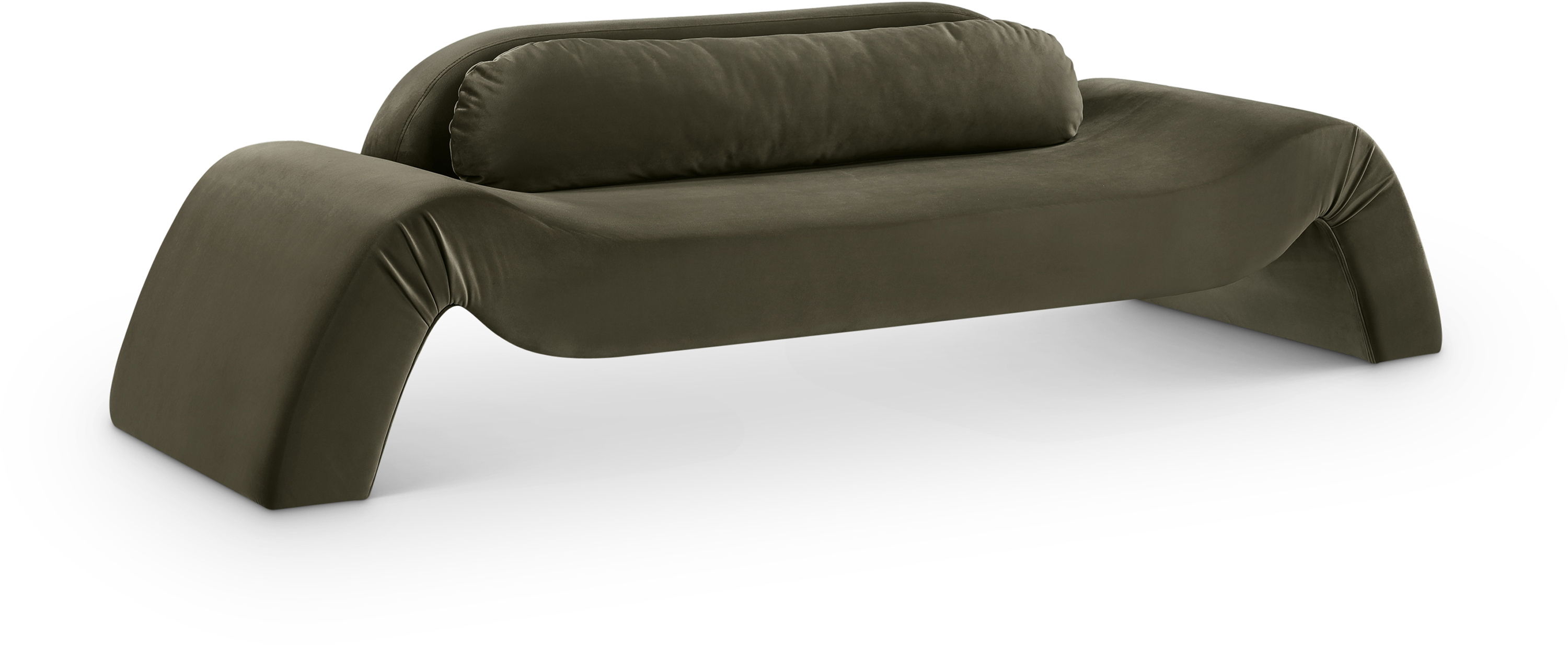 Austin - Velvet Sofa - Green