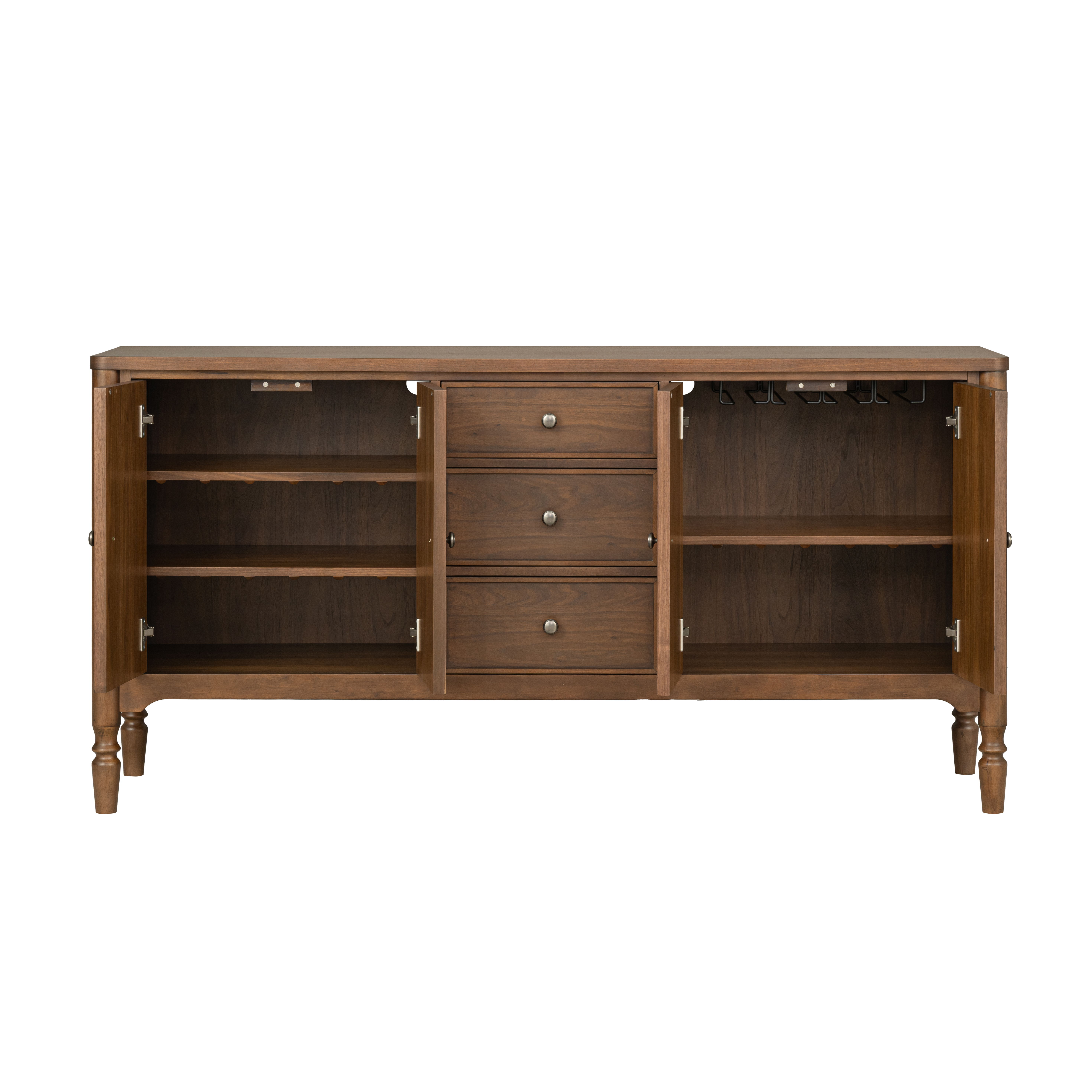 Azalea - Sideboard - Walnut, dark brown, view 4