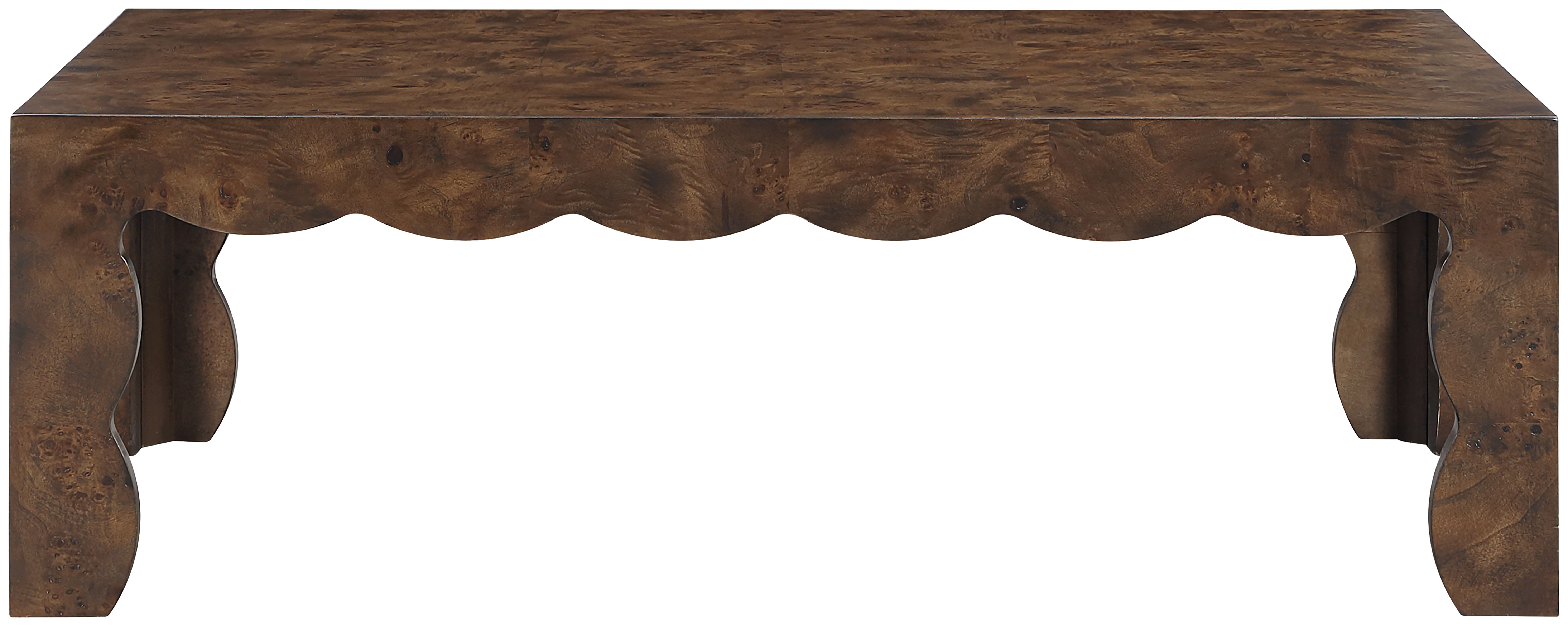 Vassa - Burl Veneer Coffee Table - Brown