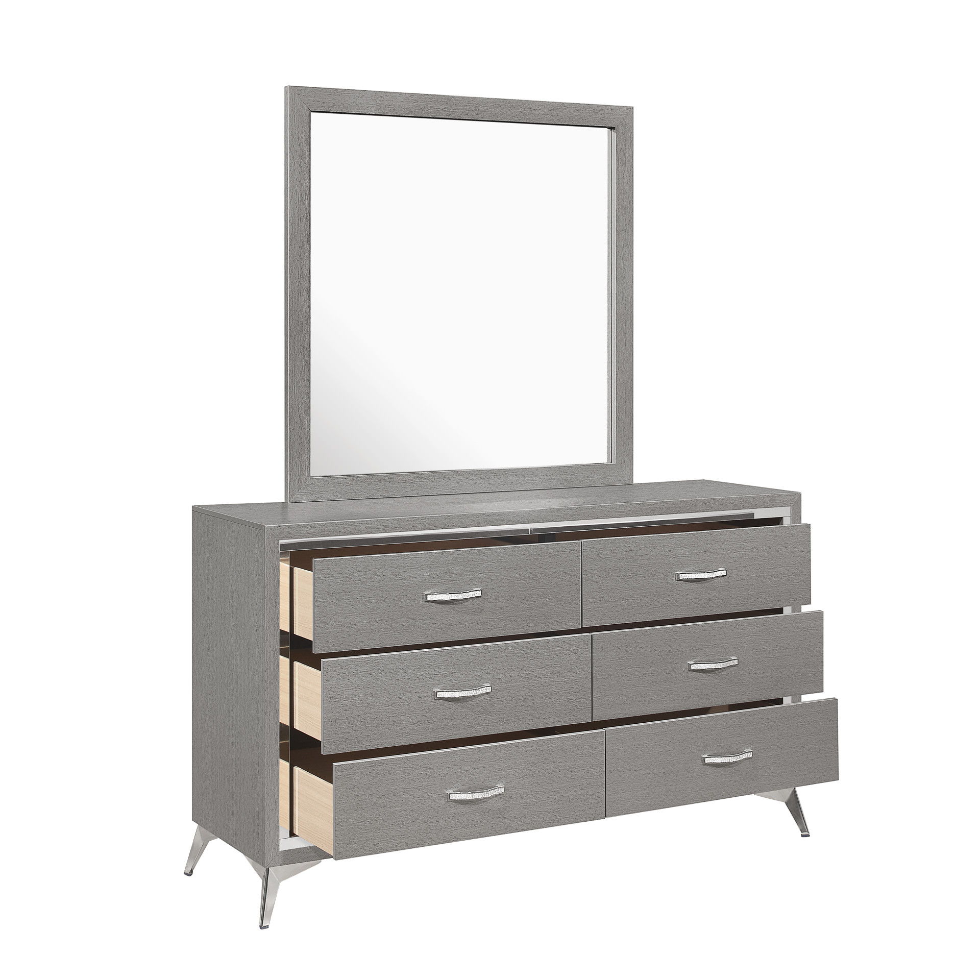 Huxley - Mirror - Gray, gray, view 4