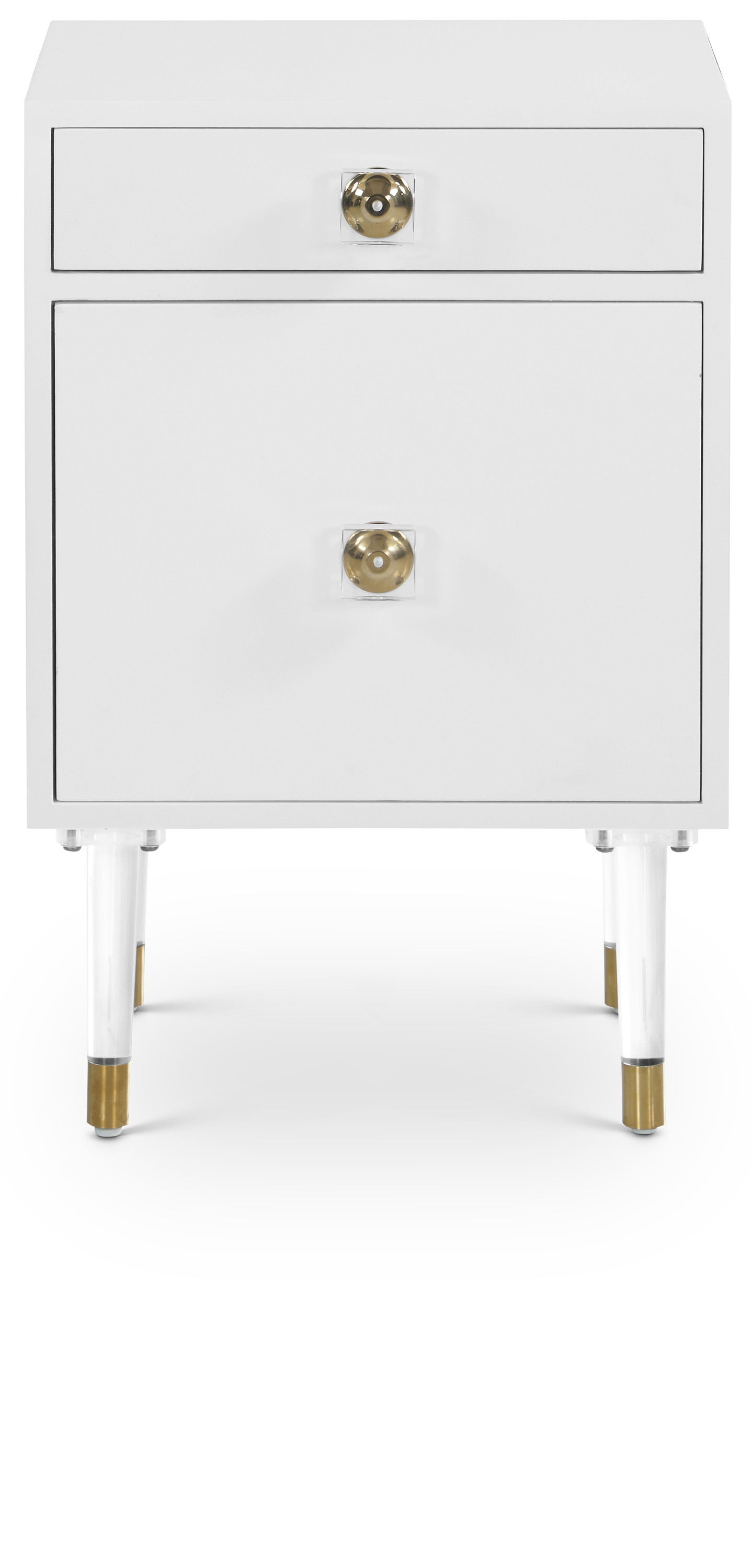 Lia - Side Table - White