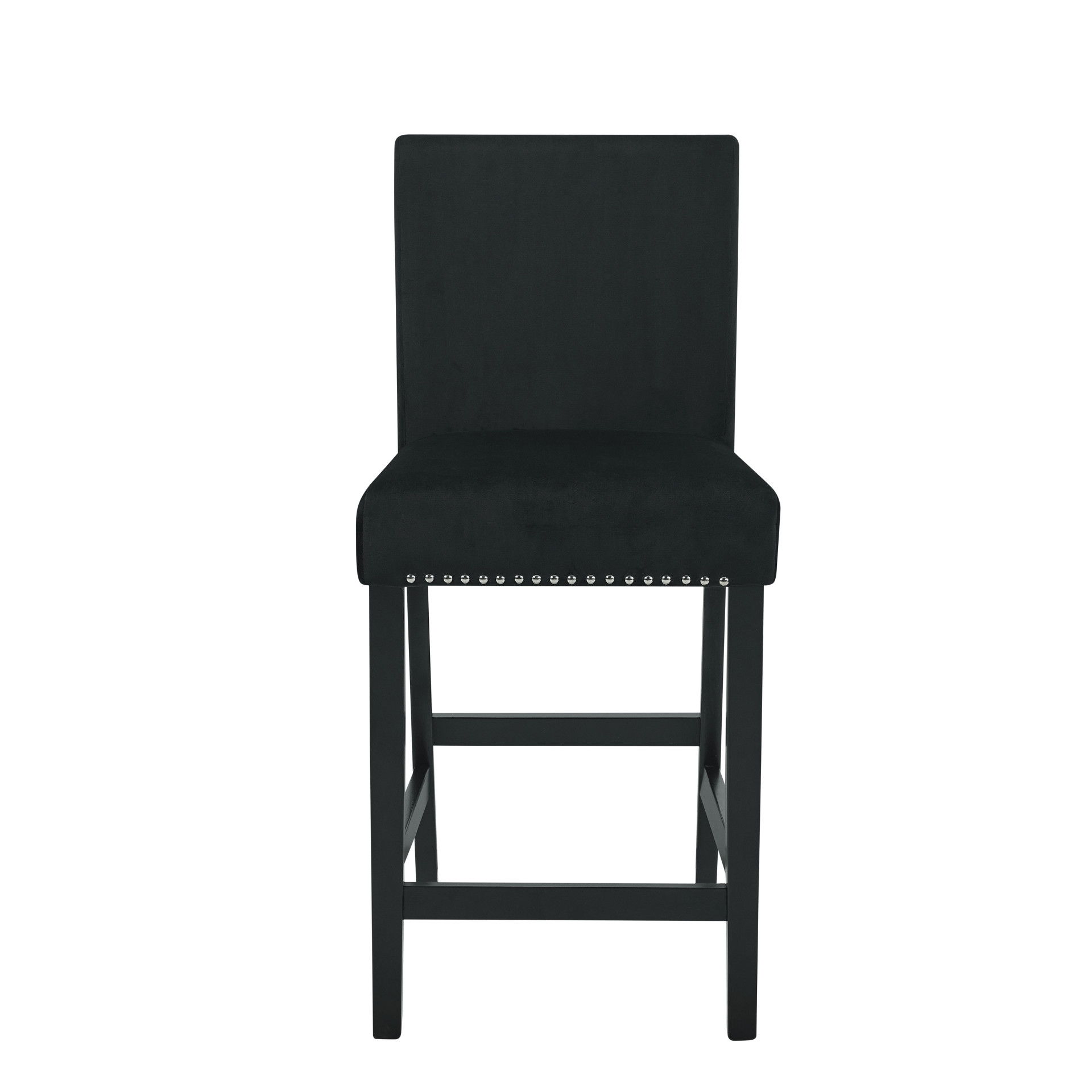 Celeste - Counter Height Chair (Set of 2) - Black