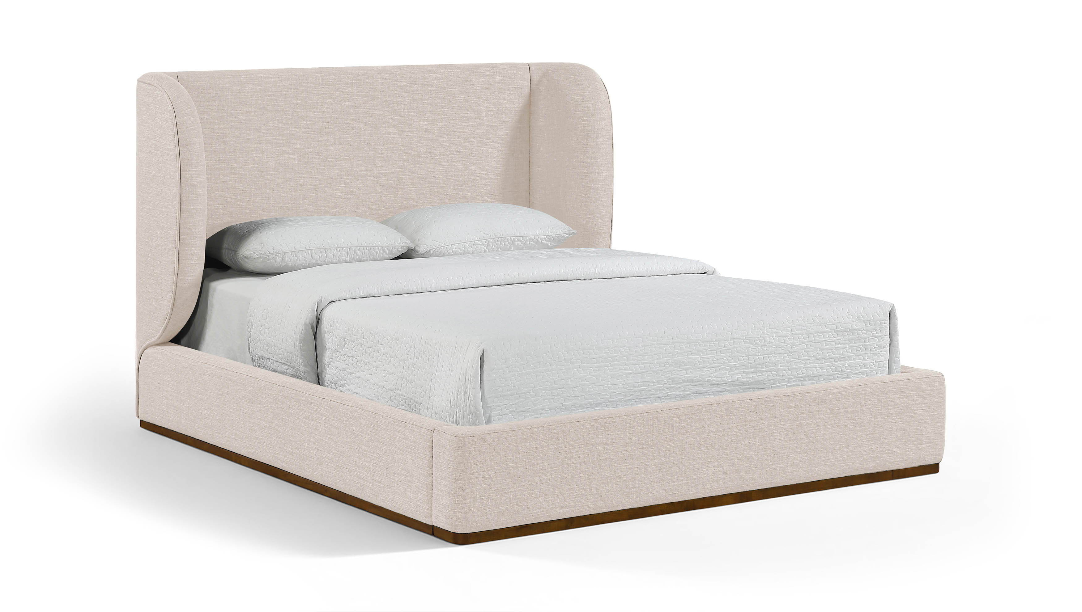 Aurin - Upholstered Queen Bed - Beige