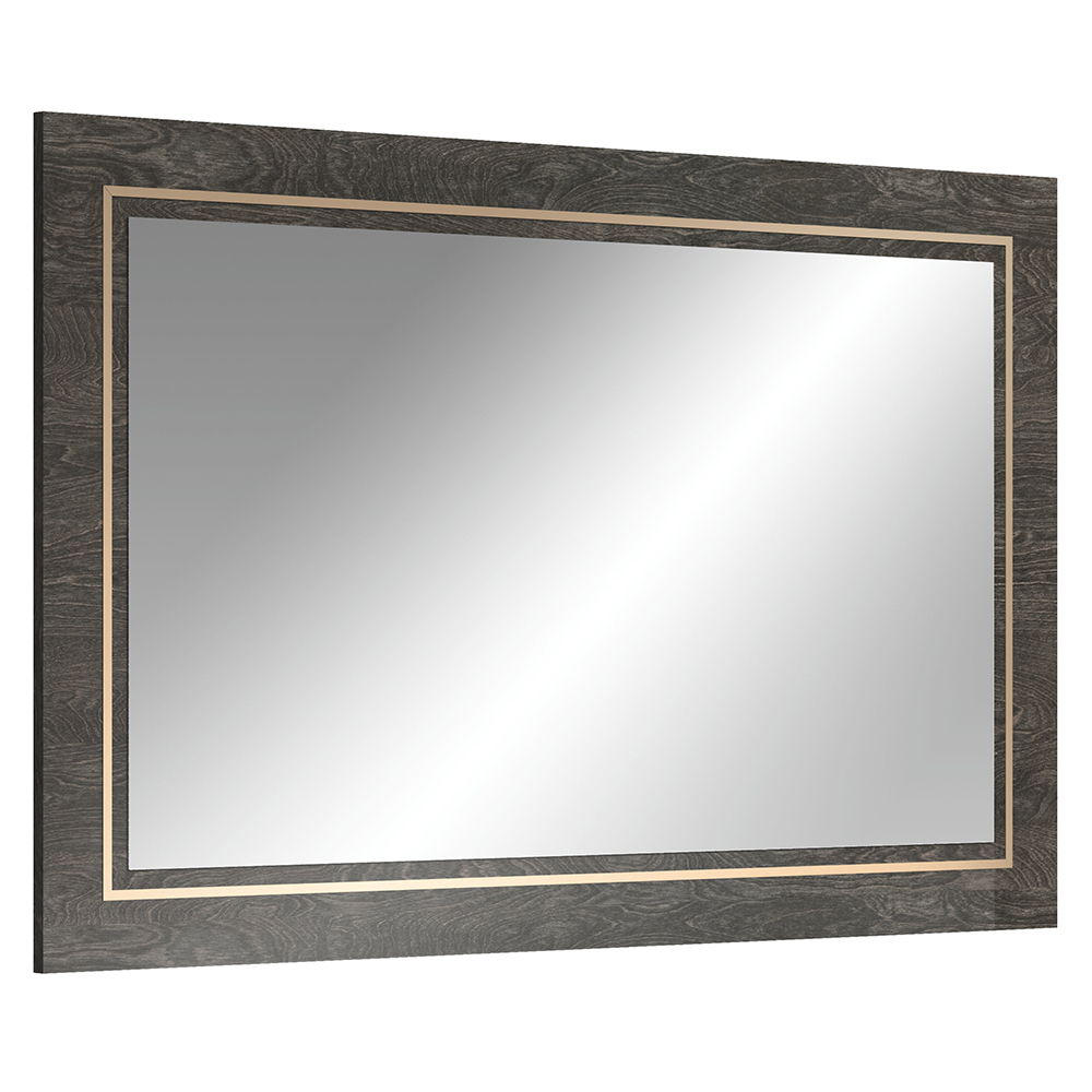 Venezia - Accent Mirror - Gray, dark gray, view 2