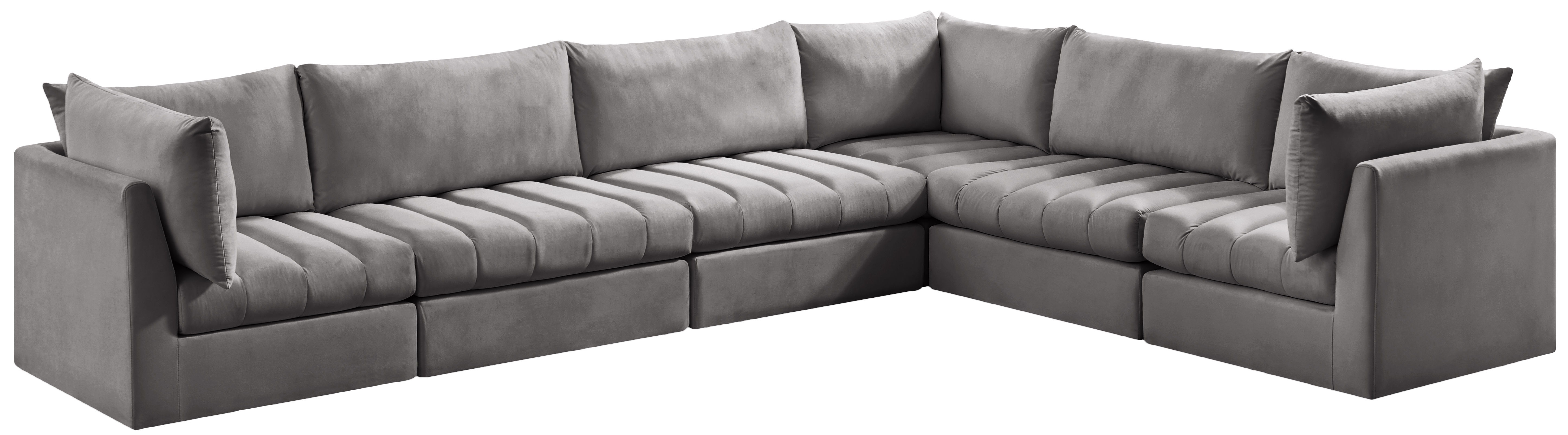 Jacob - Modular Sectional 6 Piece - Gray