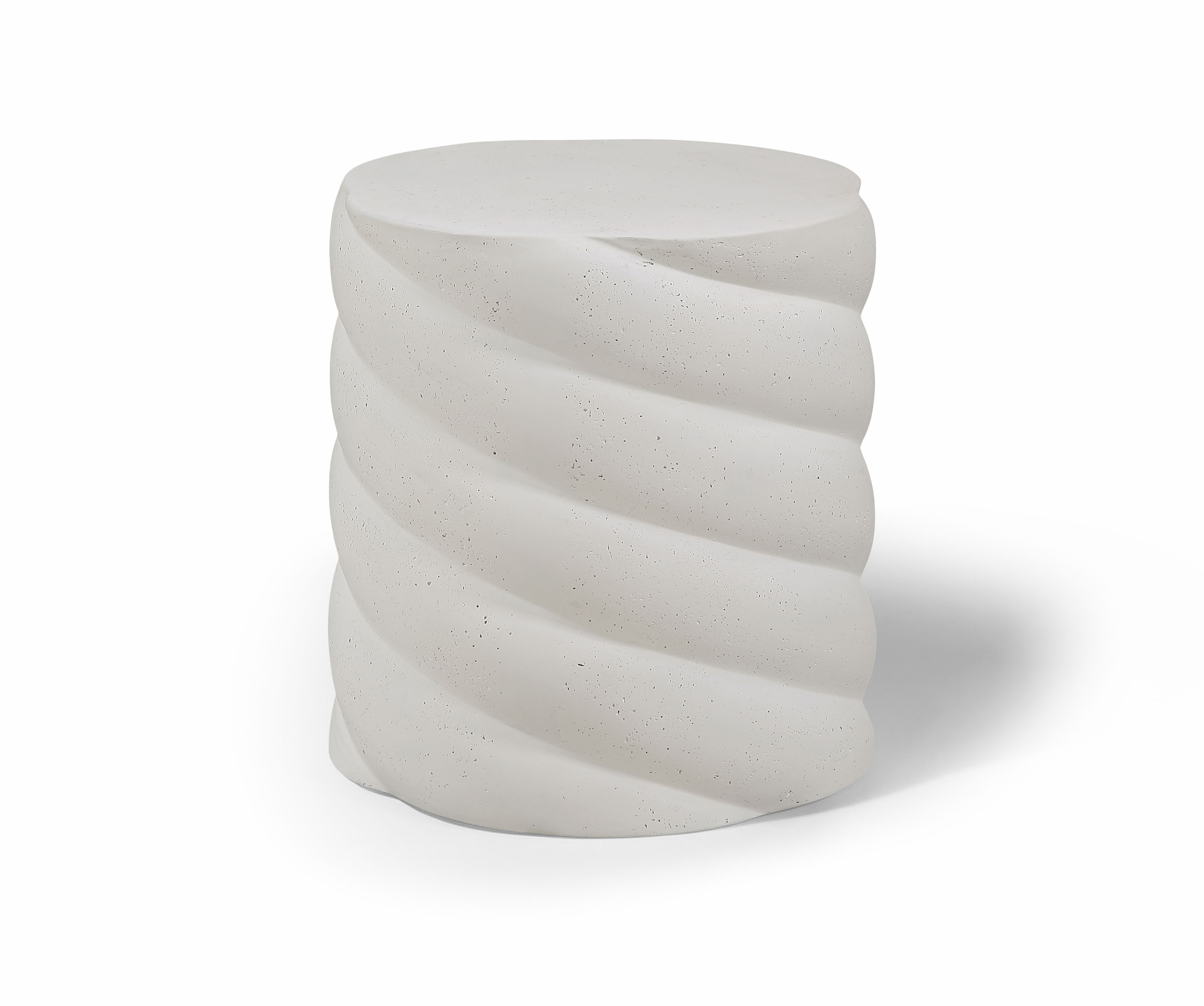 Marmet - Indoor/Outdoor End/Side Table - Cream