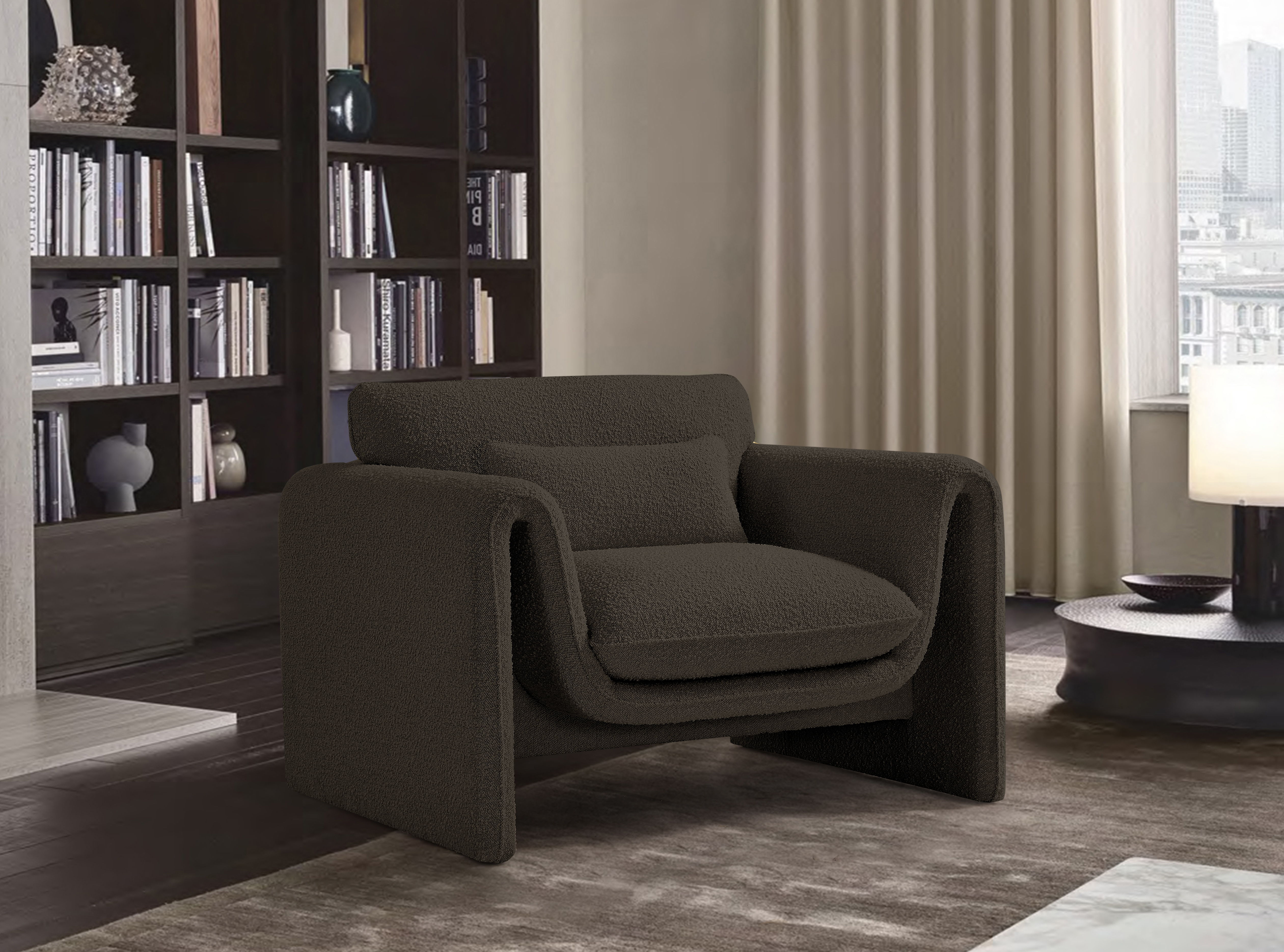 Stylus - Chair - Brown