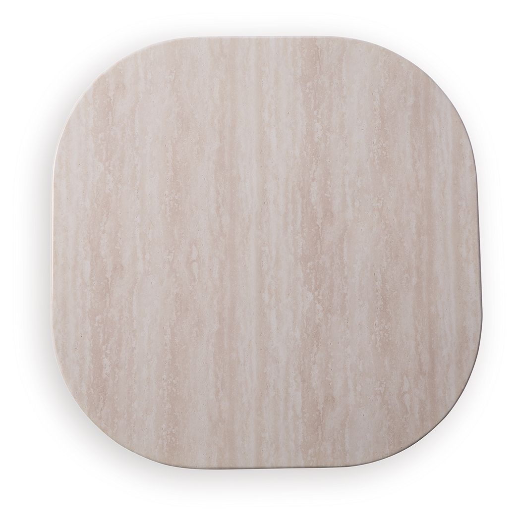 Ashley Furniture Dolan Creek - Square End Table - Beige / Brown - Image 4