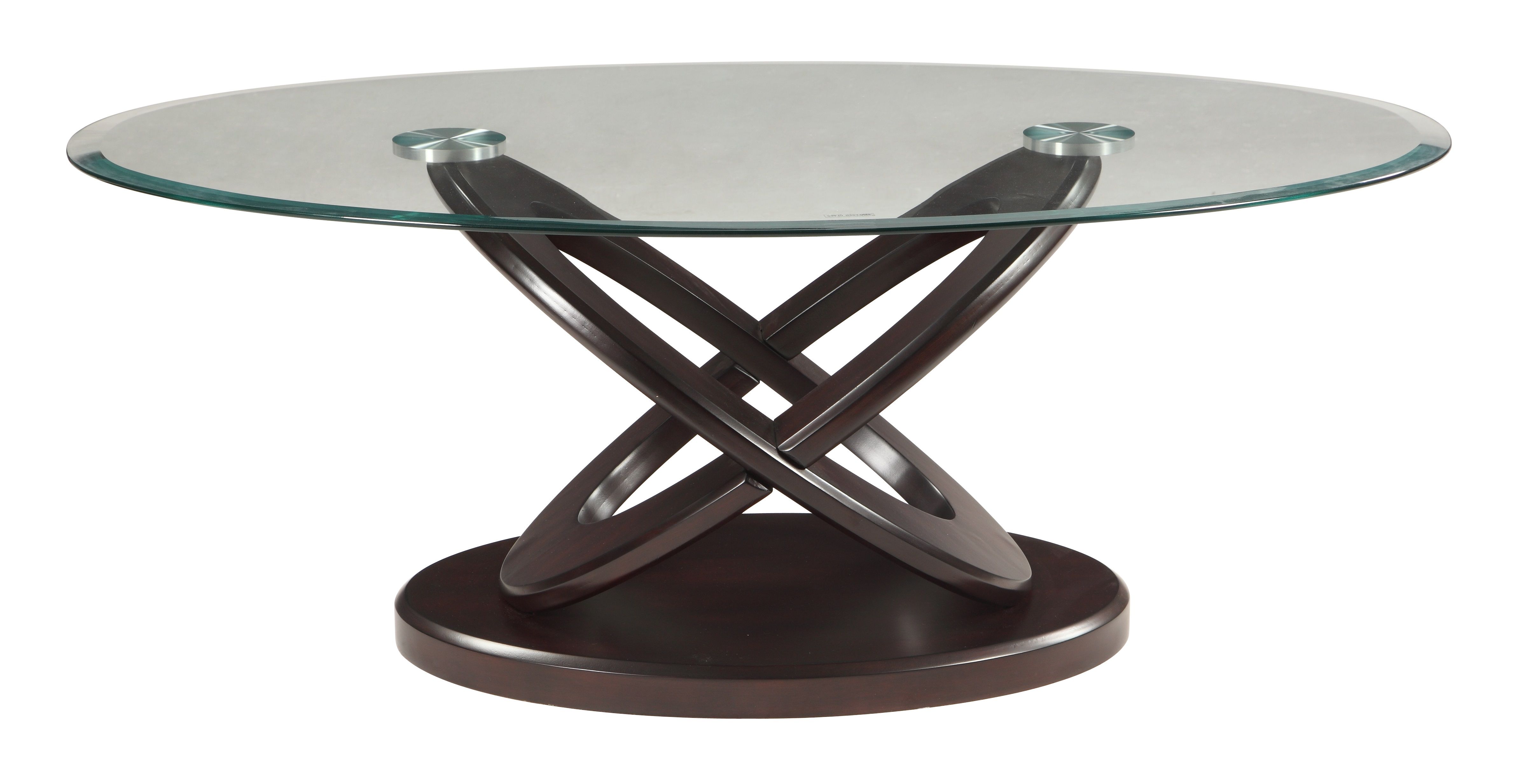 Cyclone - Coffee Table Base - Brown Image