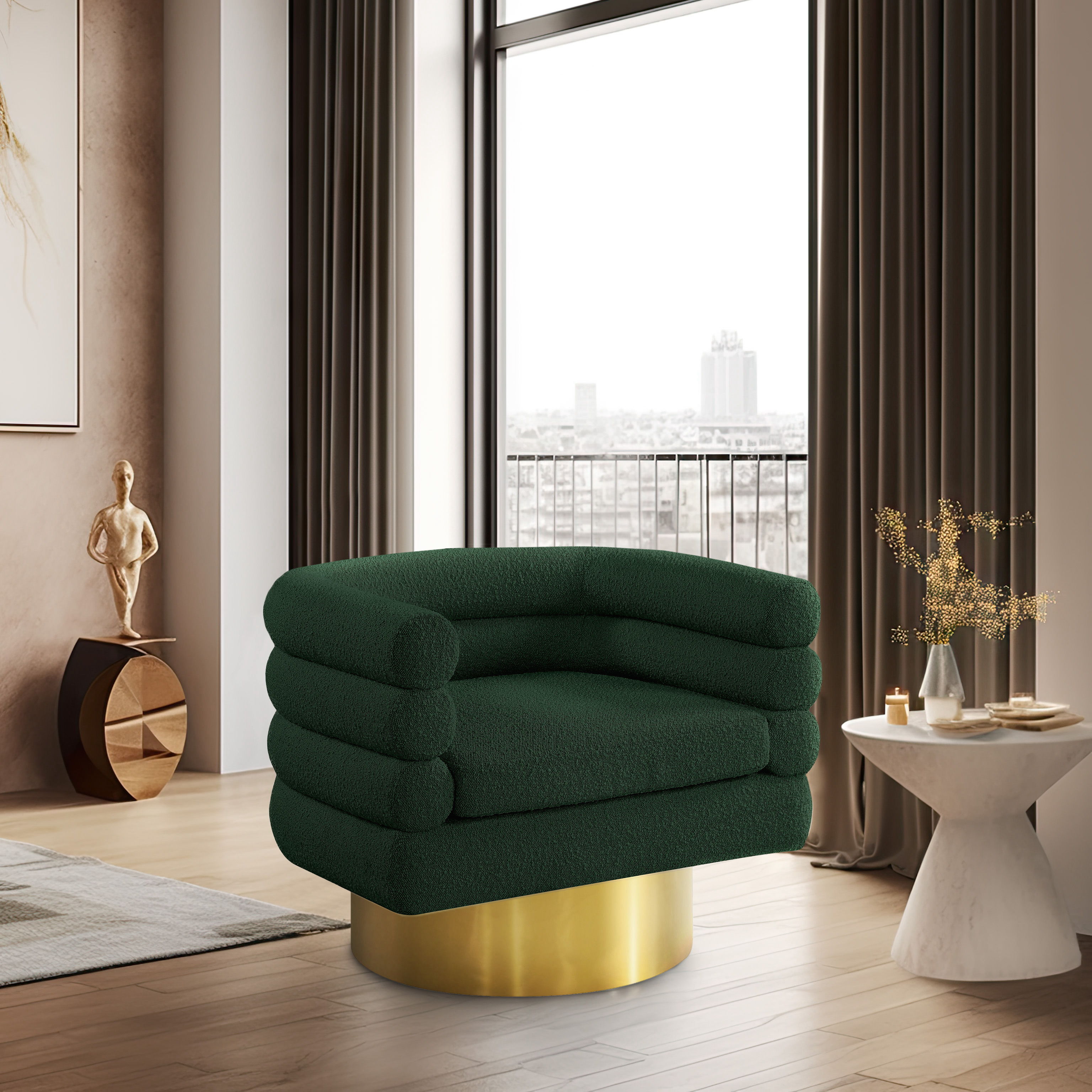 Tessa - Accent Chair - Green