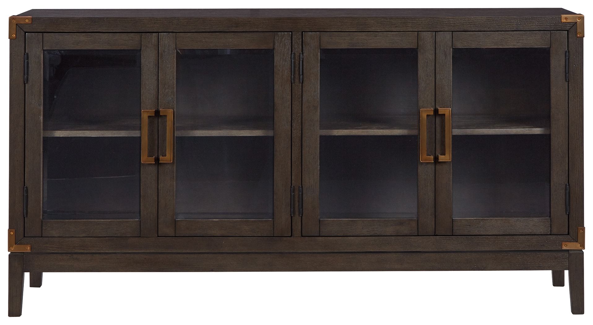 Ashley Furniture Burkhaus - Dining Room Server - Dark Brown - Image 3