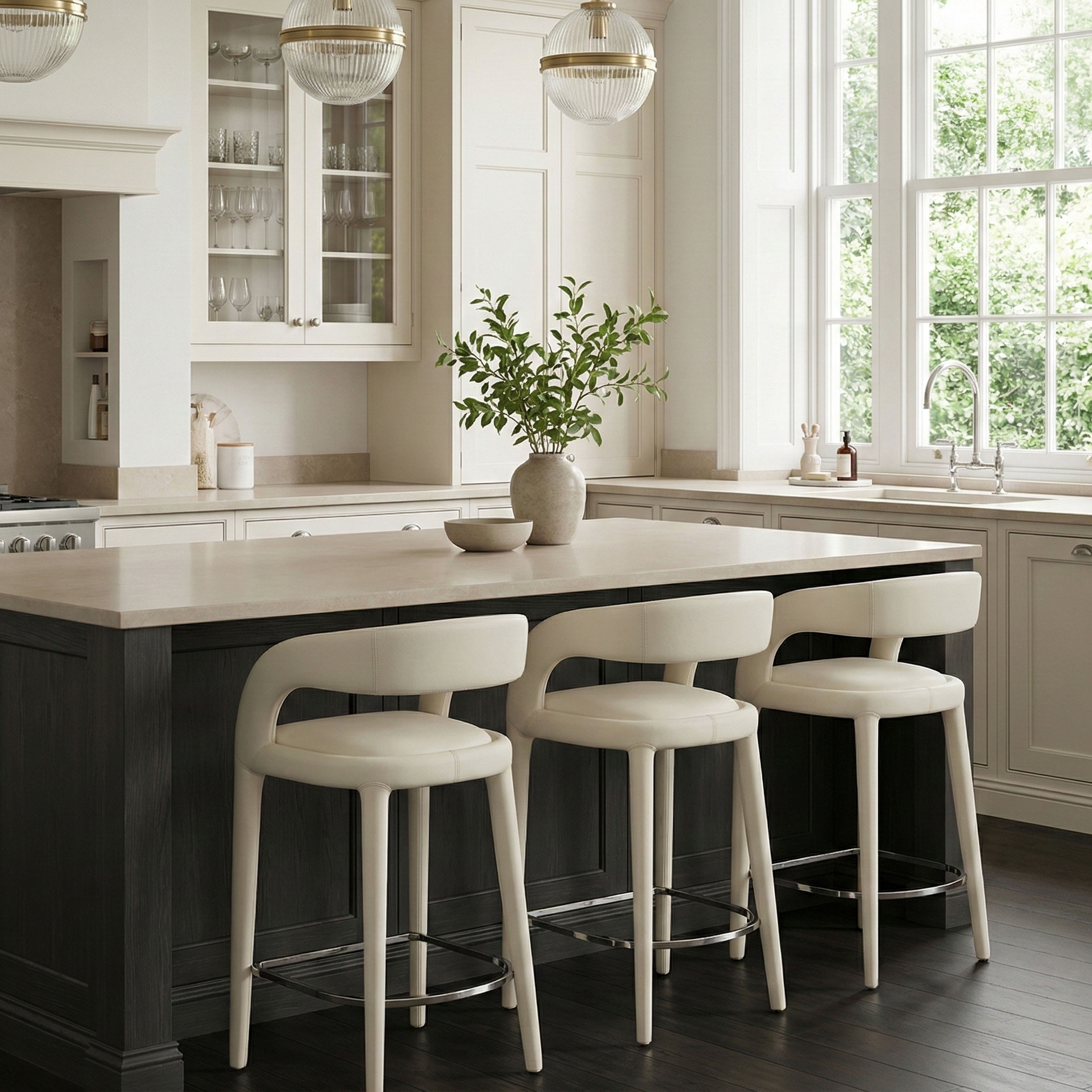 Sylvester - Stool - Cream