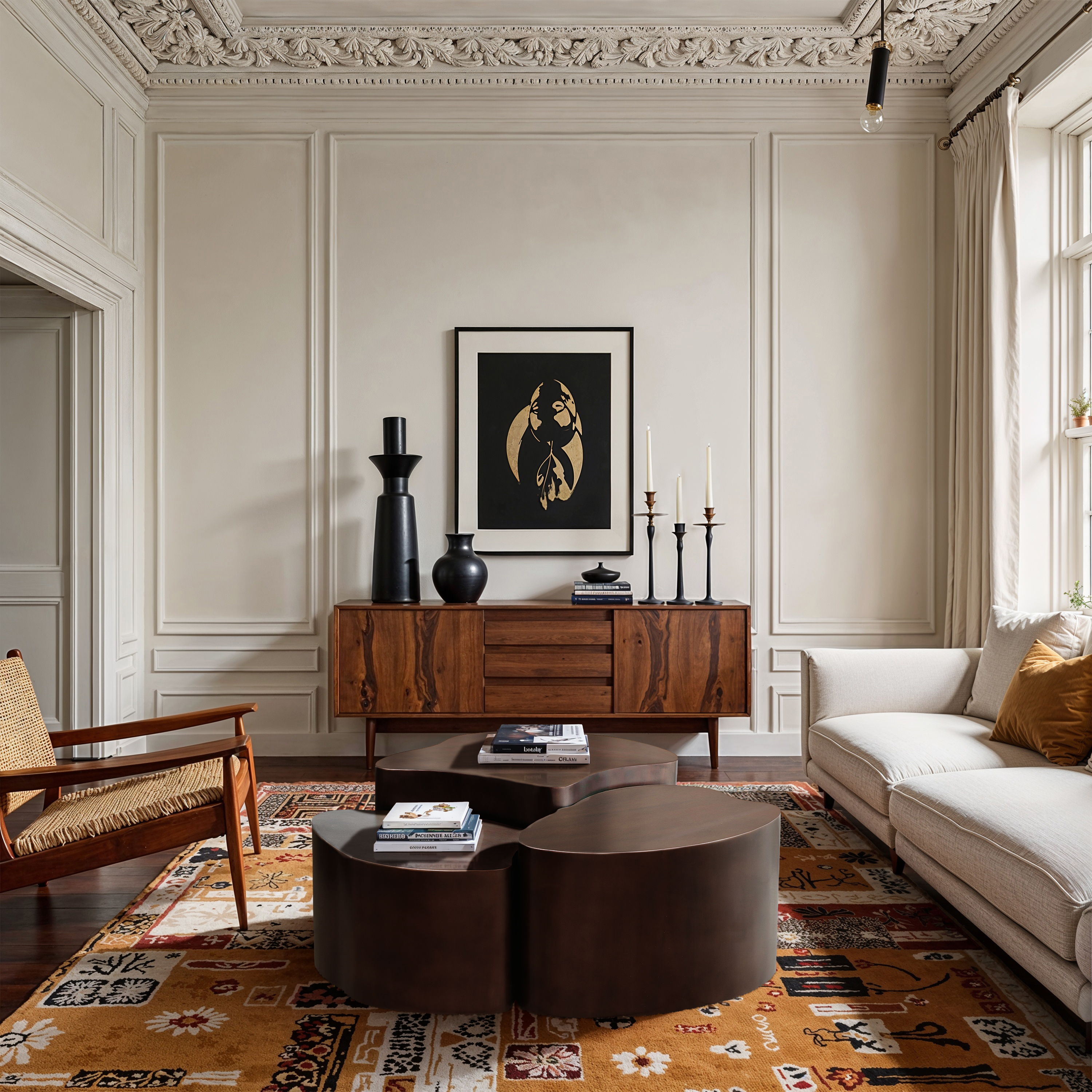 Banyan - Iron Coffee Table - Brown