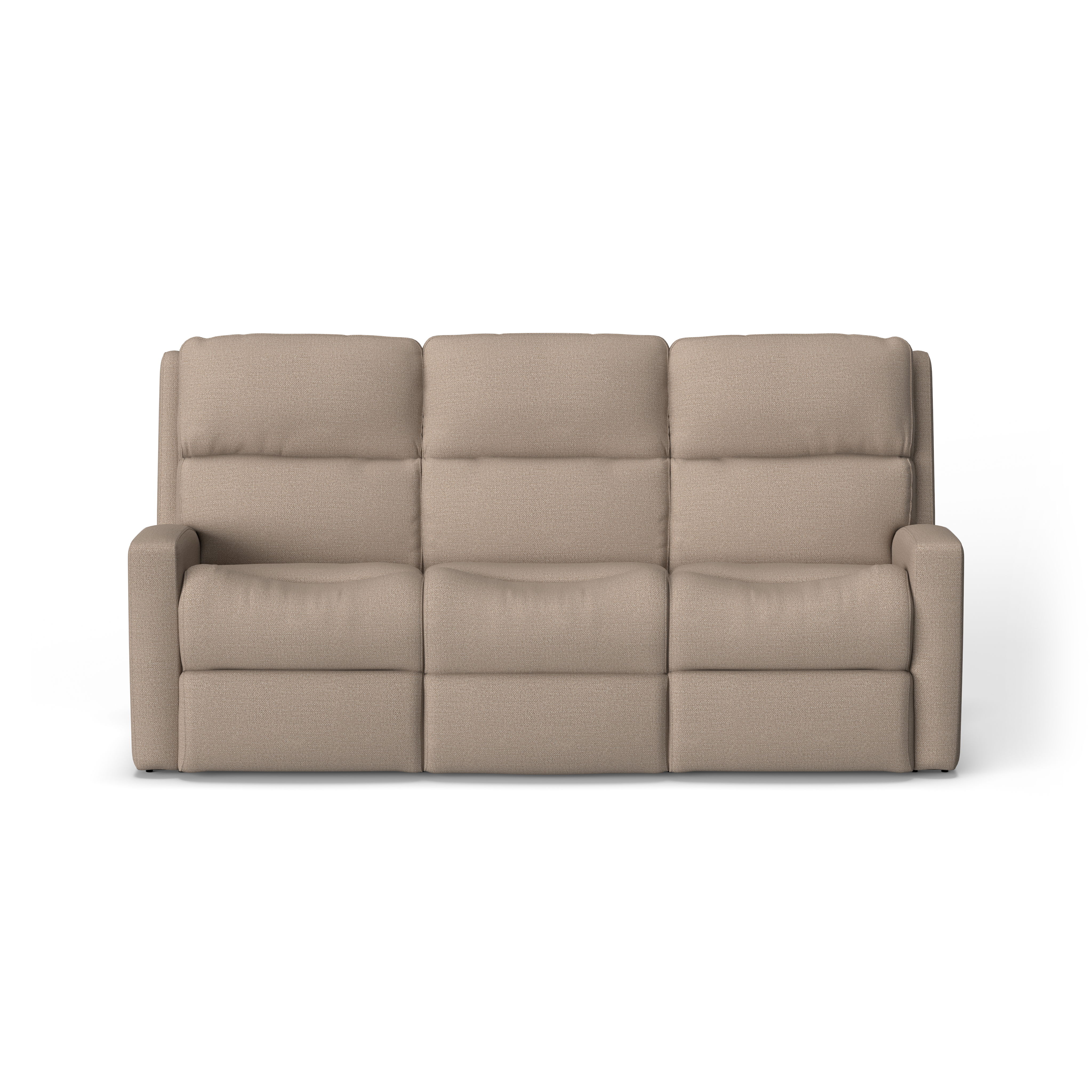 Catalina - Transitional Fabric Reclining Sofa, blue, view 4
