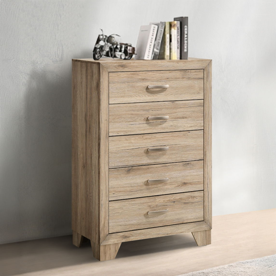 Miquell - Chest - Natural, beige