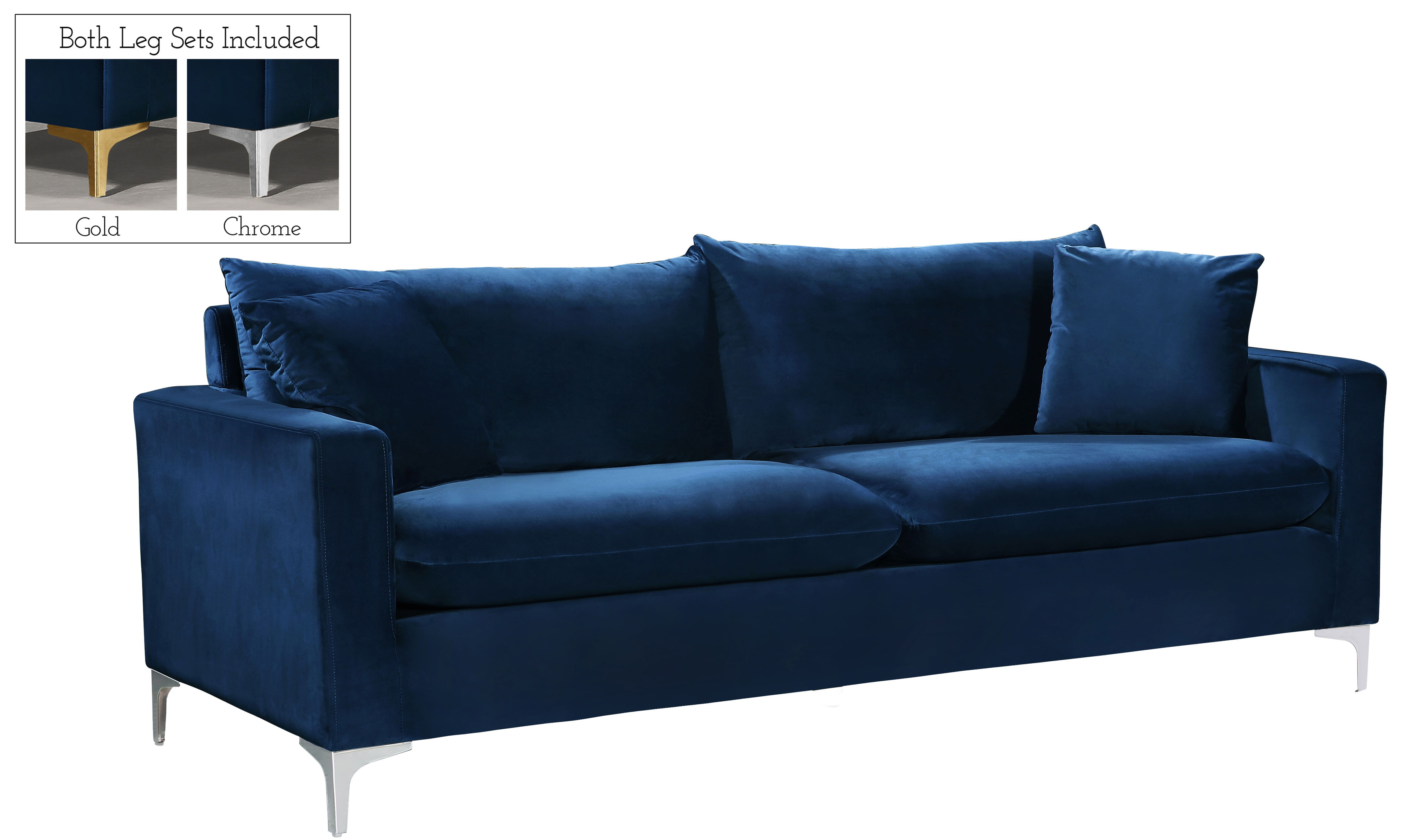 Naomi - Sofa - Navy