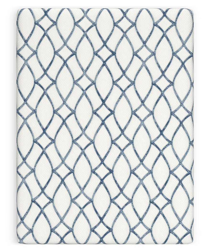 Ashley Furniture 12 Inch Chime Elite 2.0 - Full Mattress - White / Blue - Image 4
