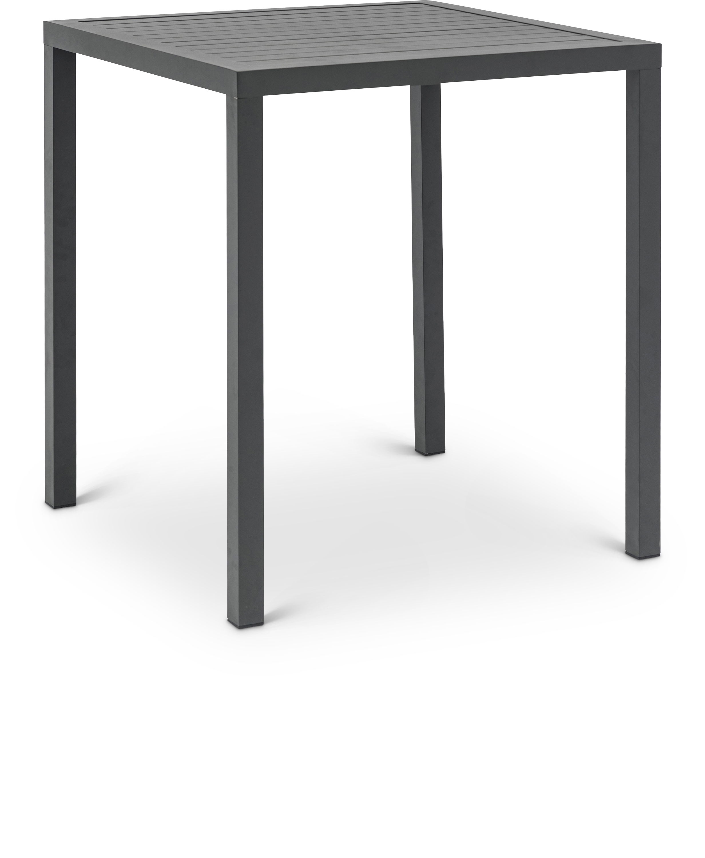 Maldives - Patio Square Bar Table - Gray