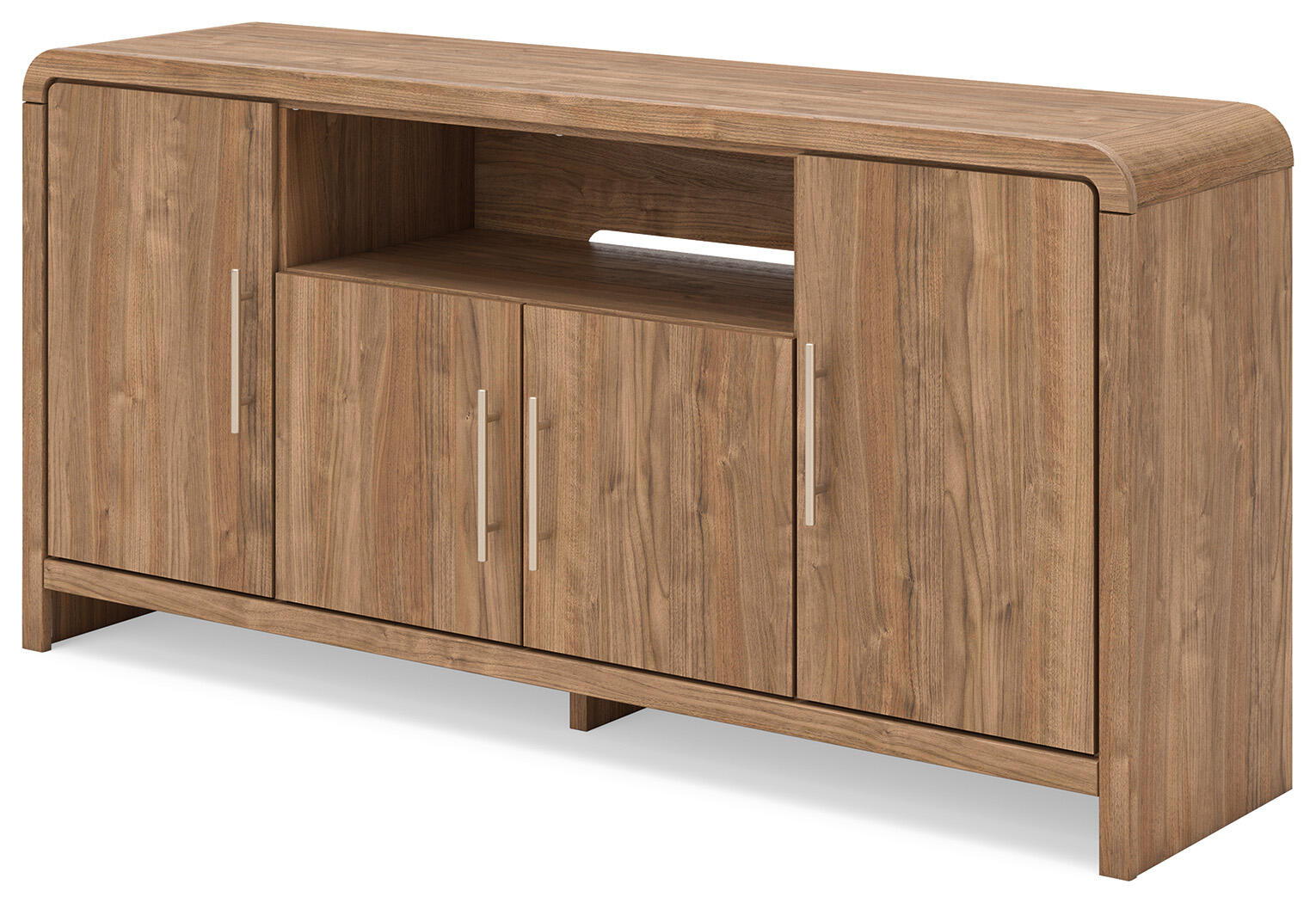 Ashley Furniture Dovander - Extra Large TV Stand - Brown - Image 3