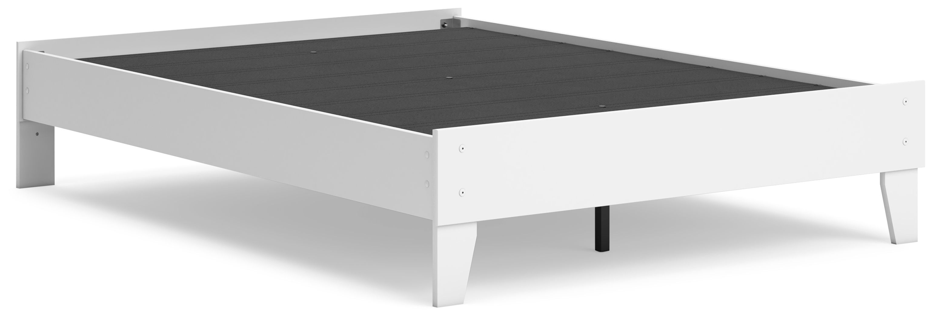 Hallityn - Full Platform Bed - White