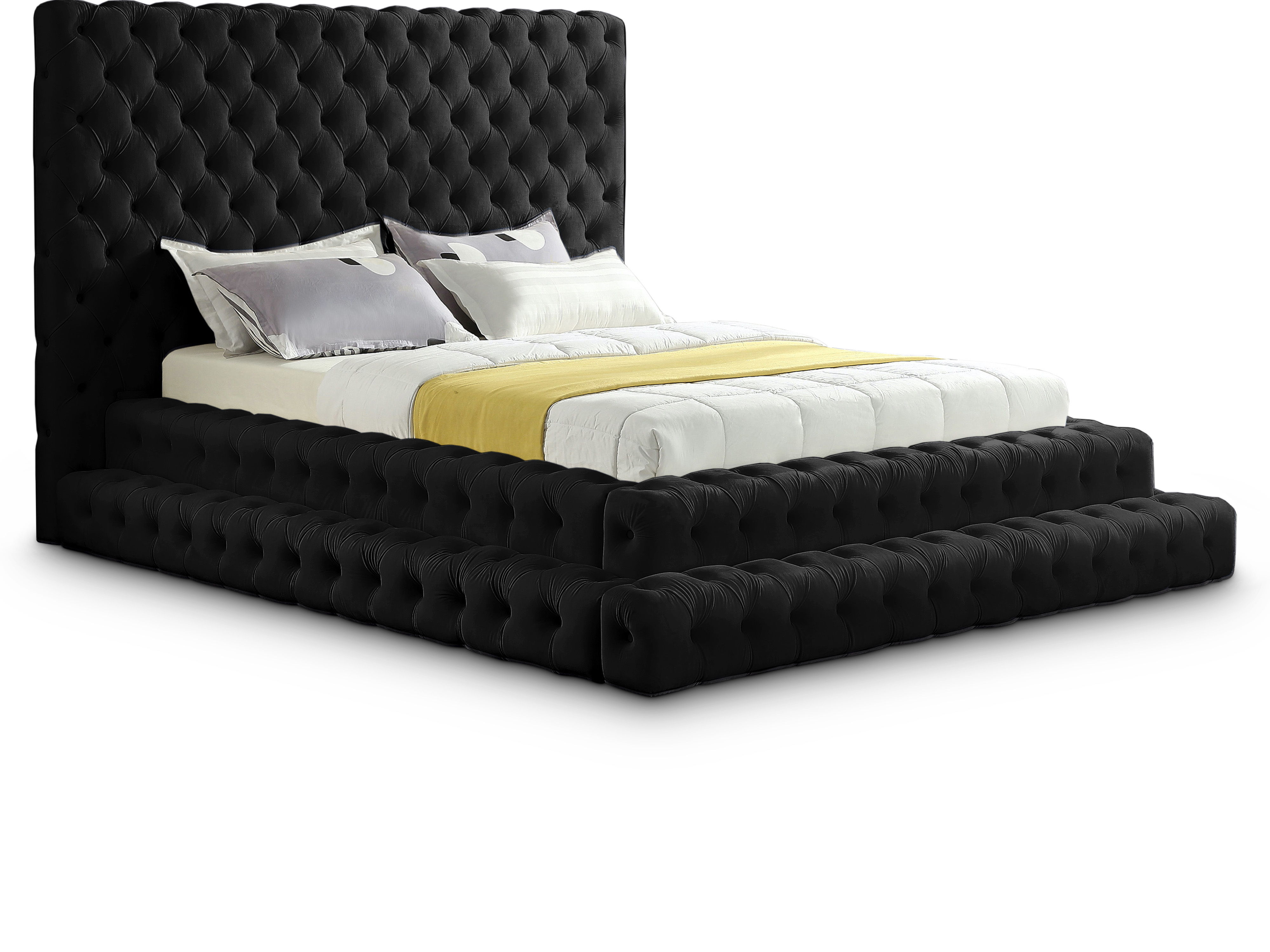 Revel - Queen Bed - Black