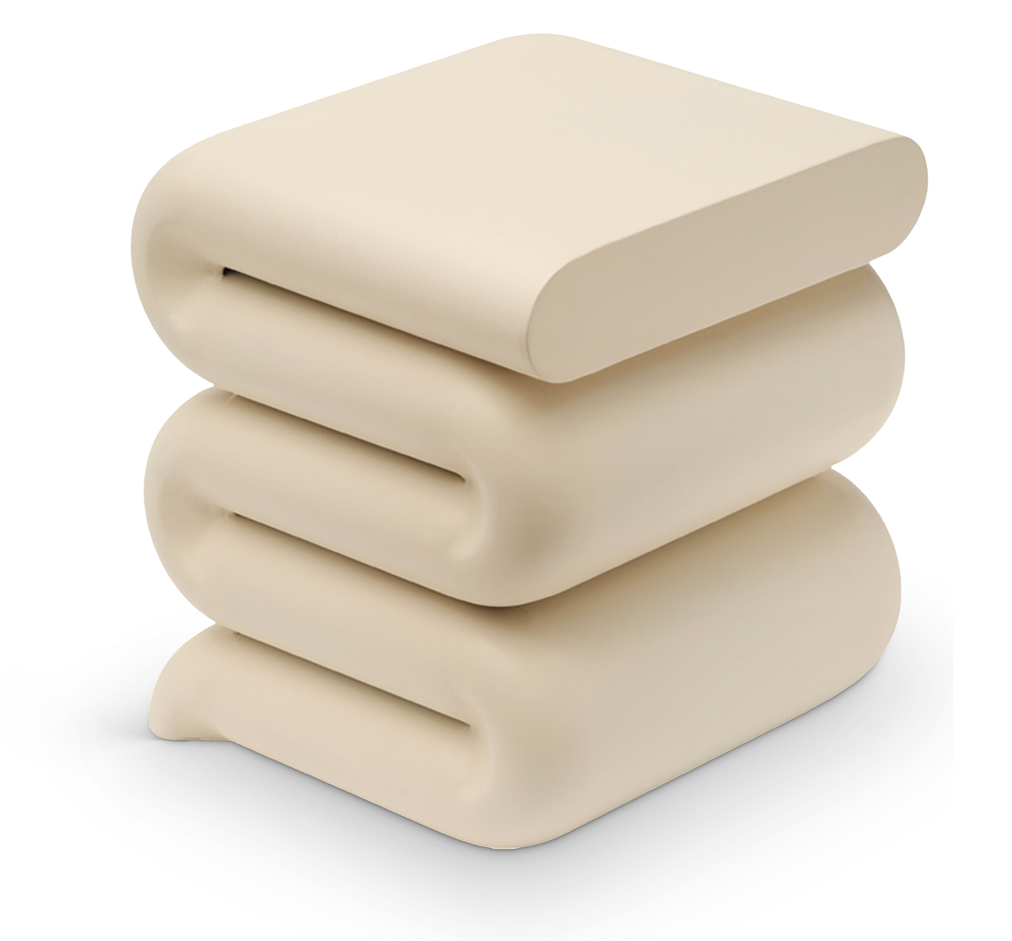 Roland - Iron End Table - Cream