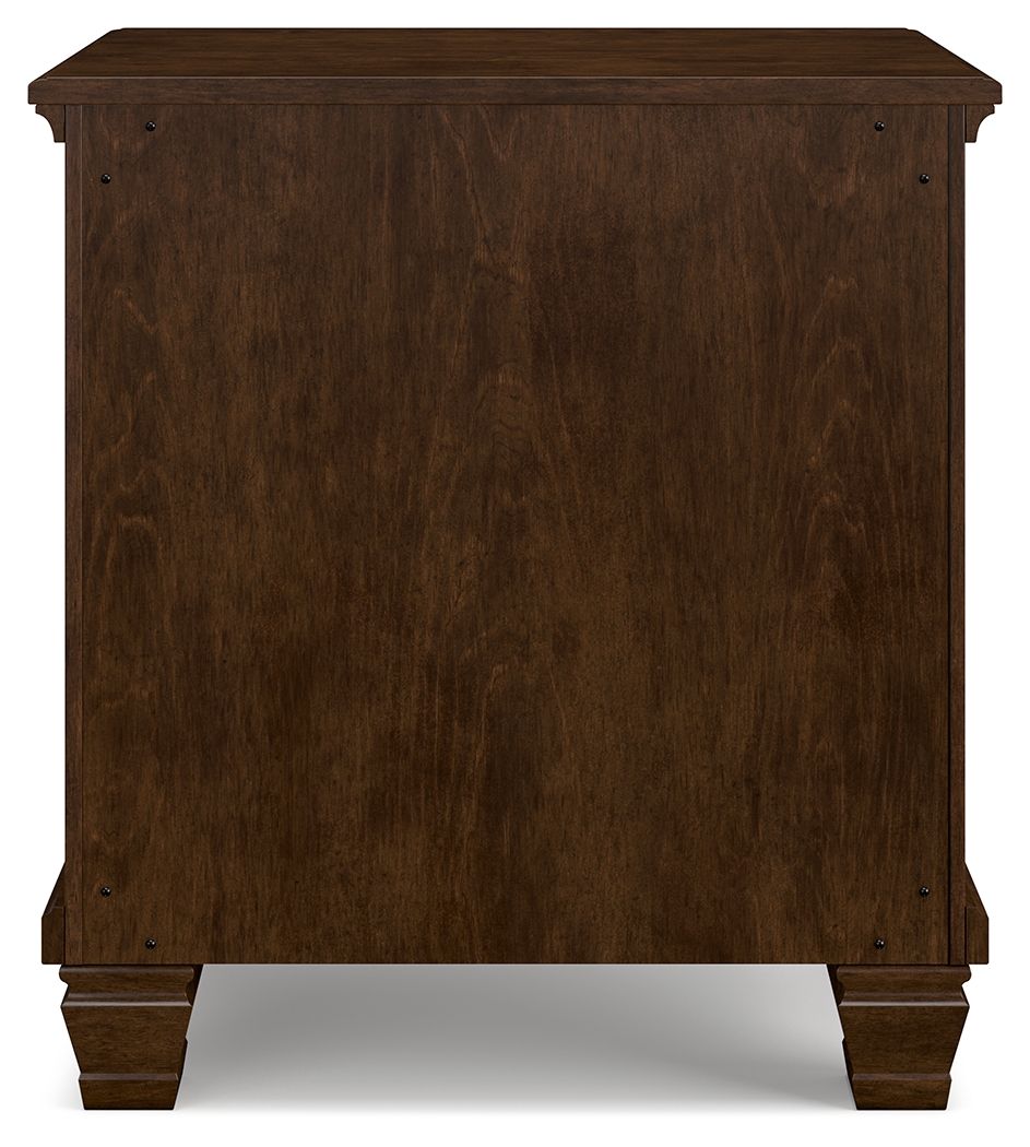 Ashley Furniture Danabrin - Two Drawer Nightstand - Brown - Image 6