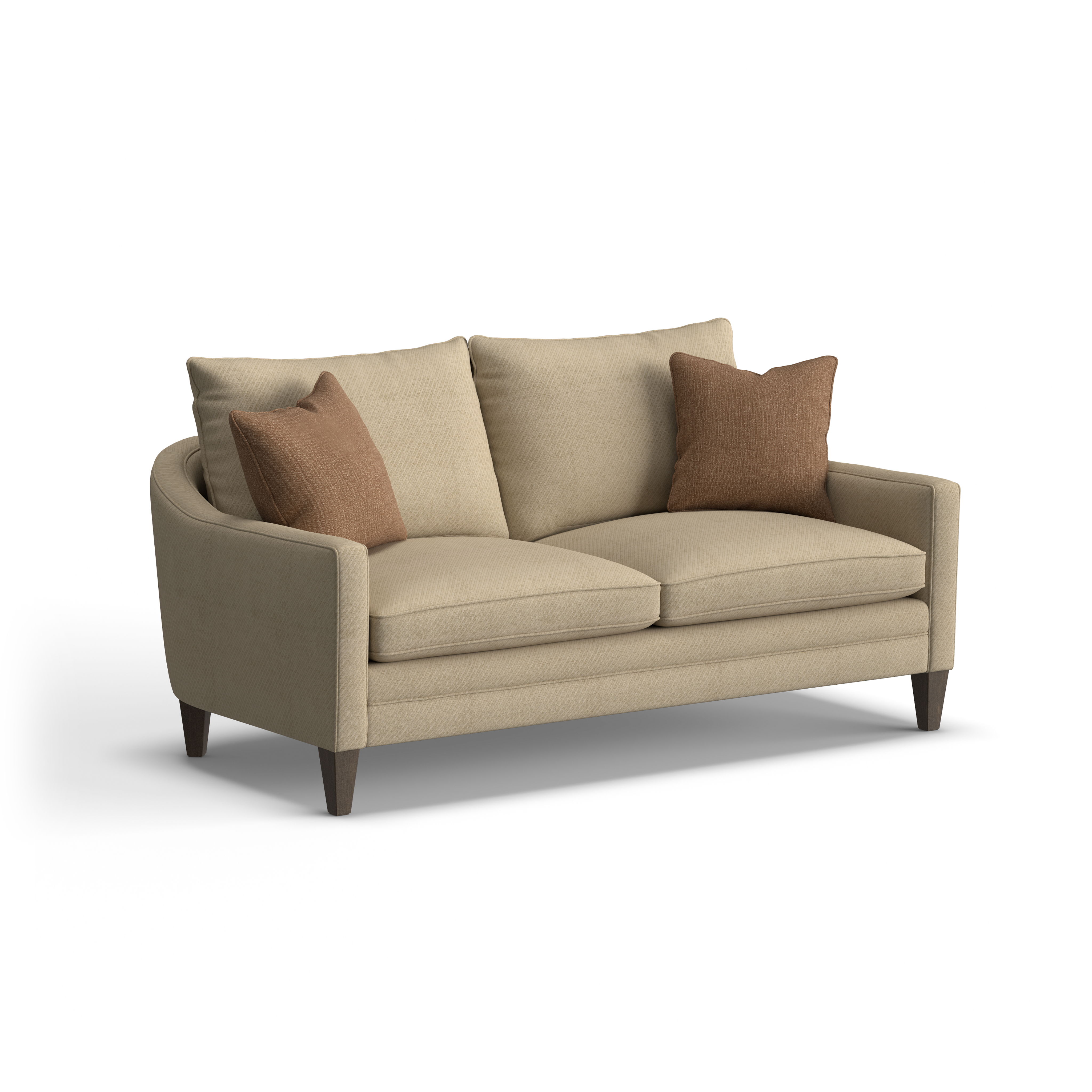 Eleanora - Loveseat With Legs, gray, view 2