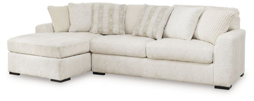 Chessington - 2-Piece Sectional With Laf Corner Chaise - Ivory, white