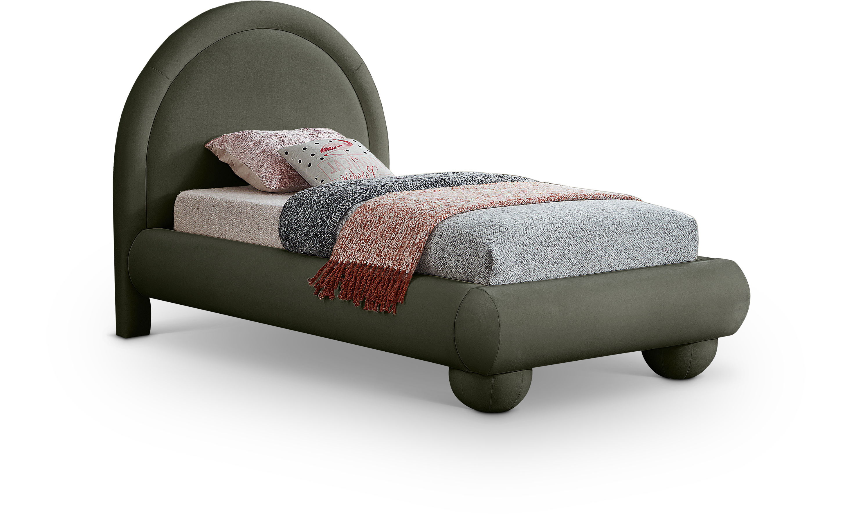 Madrid - Twin Bed - Green