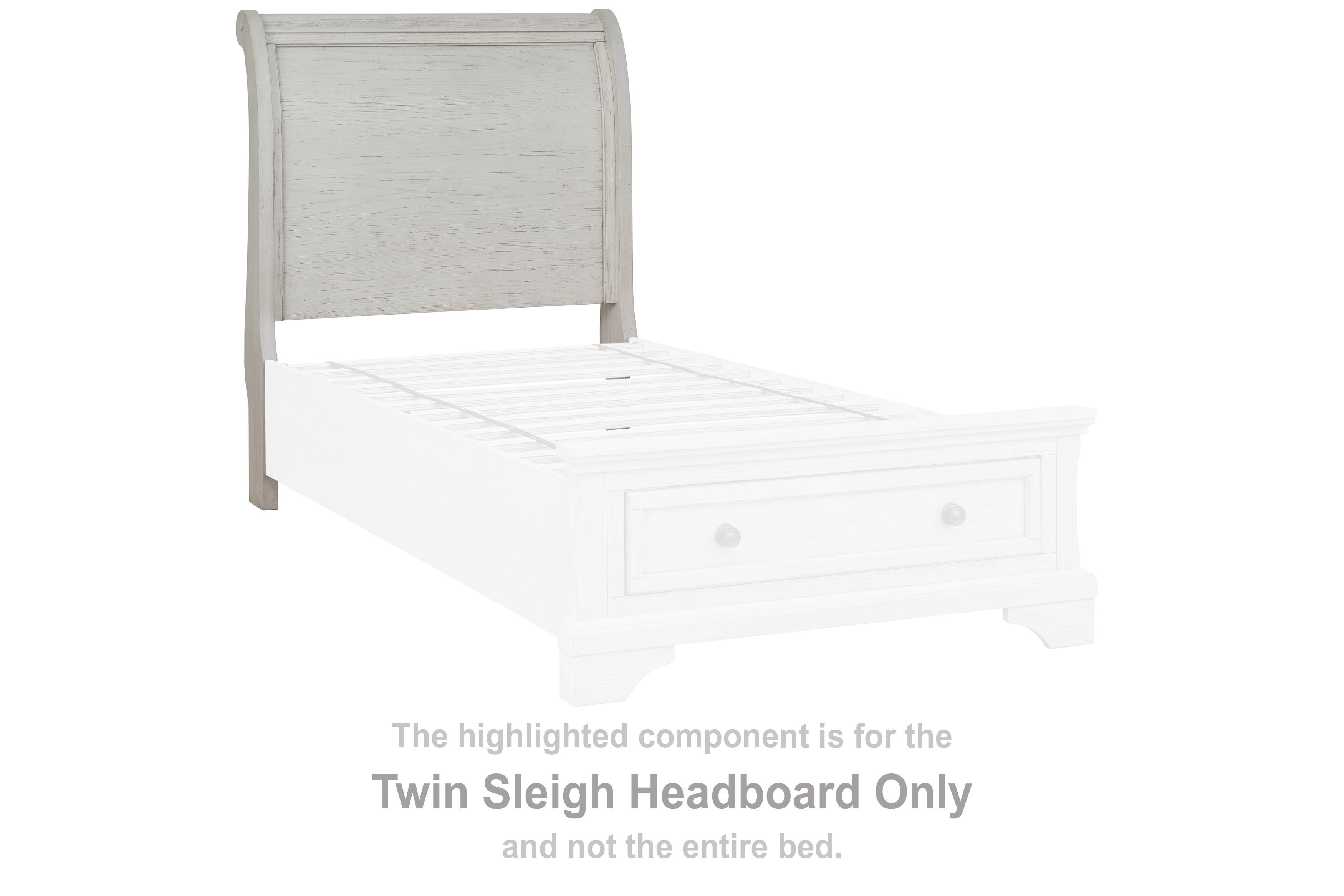 Ashley Robbinsdale Twin Sleigh Headboard