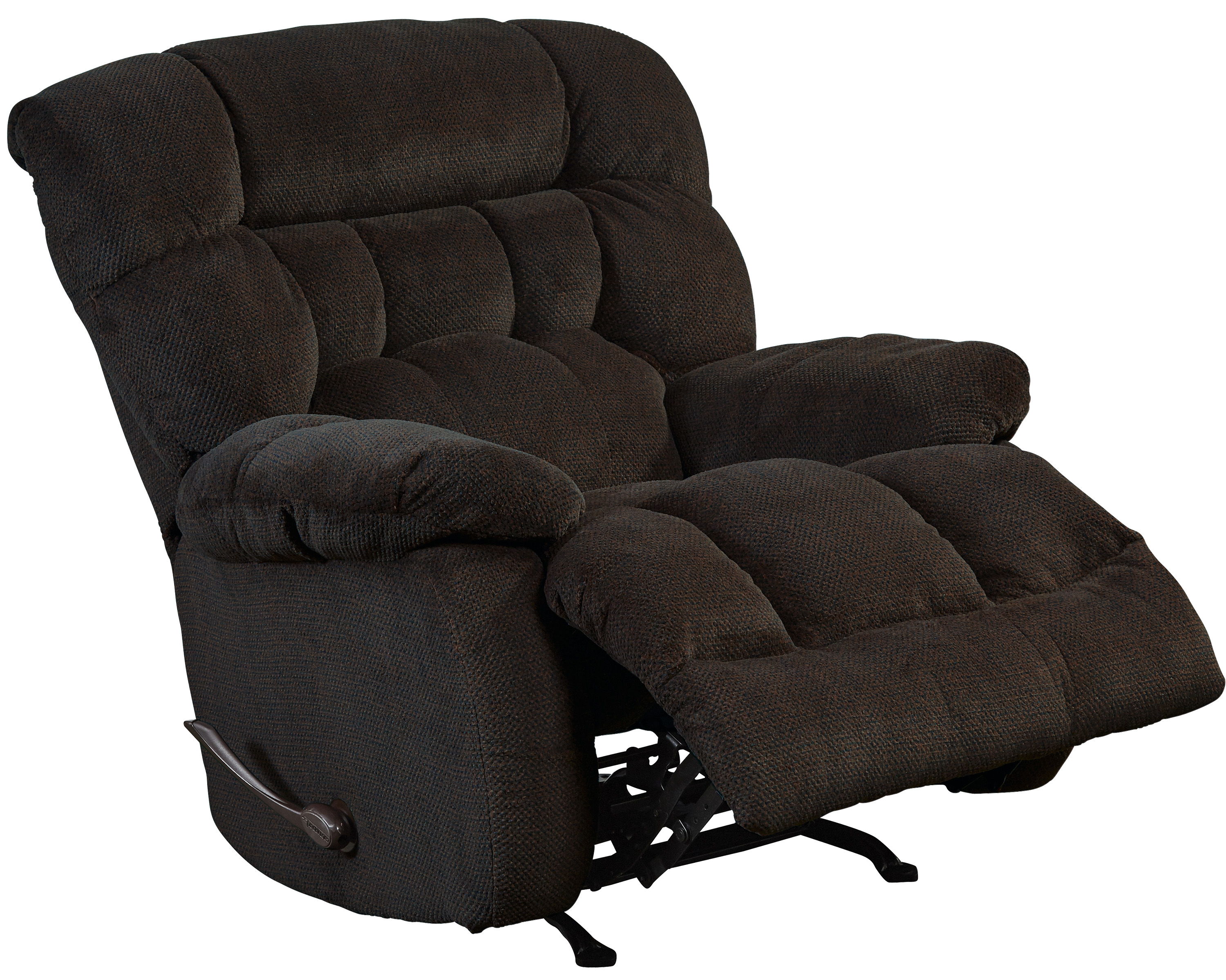 Daly - Chaise Rocker Recliner - Chocolate