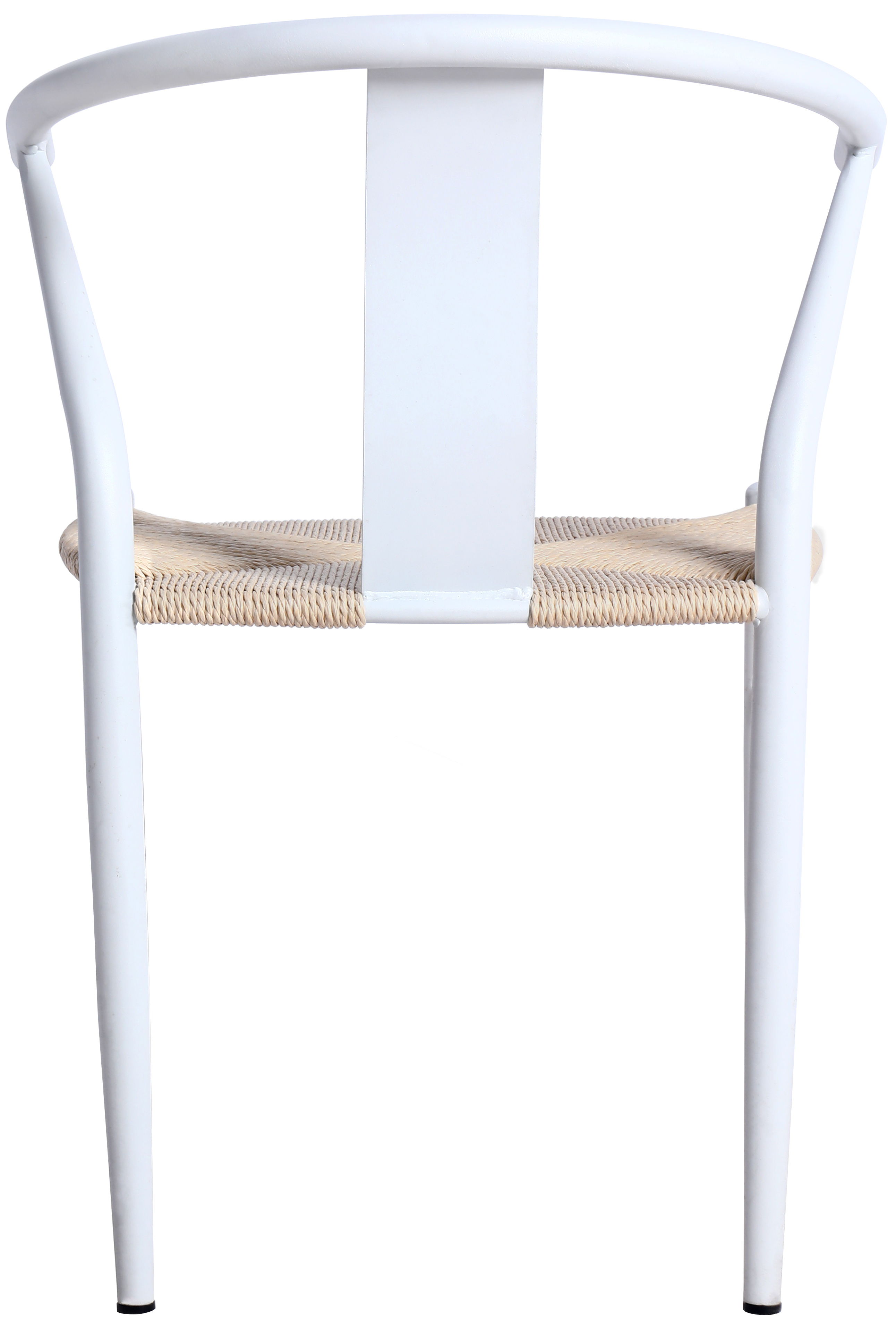 Beck - Hand Woven Rope Dining Chair (Set of 2) - White